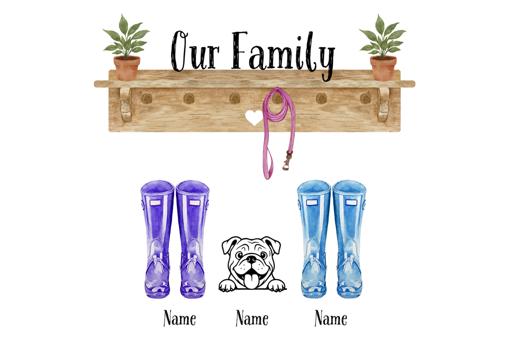 A4 Family Print (Print Only)