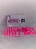 Acrylic Guns N Roses Bookmark - Pink