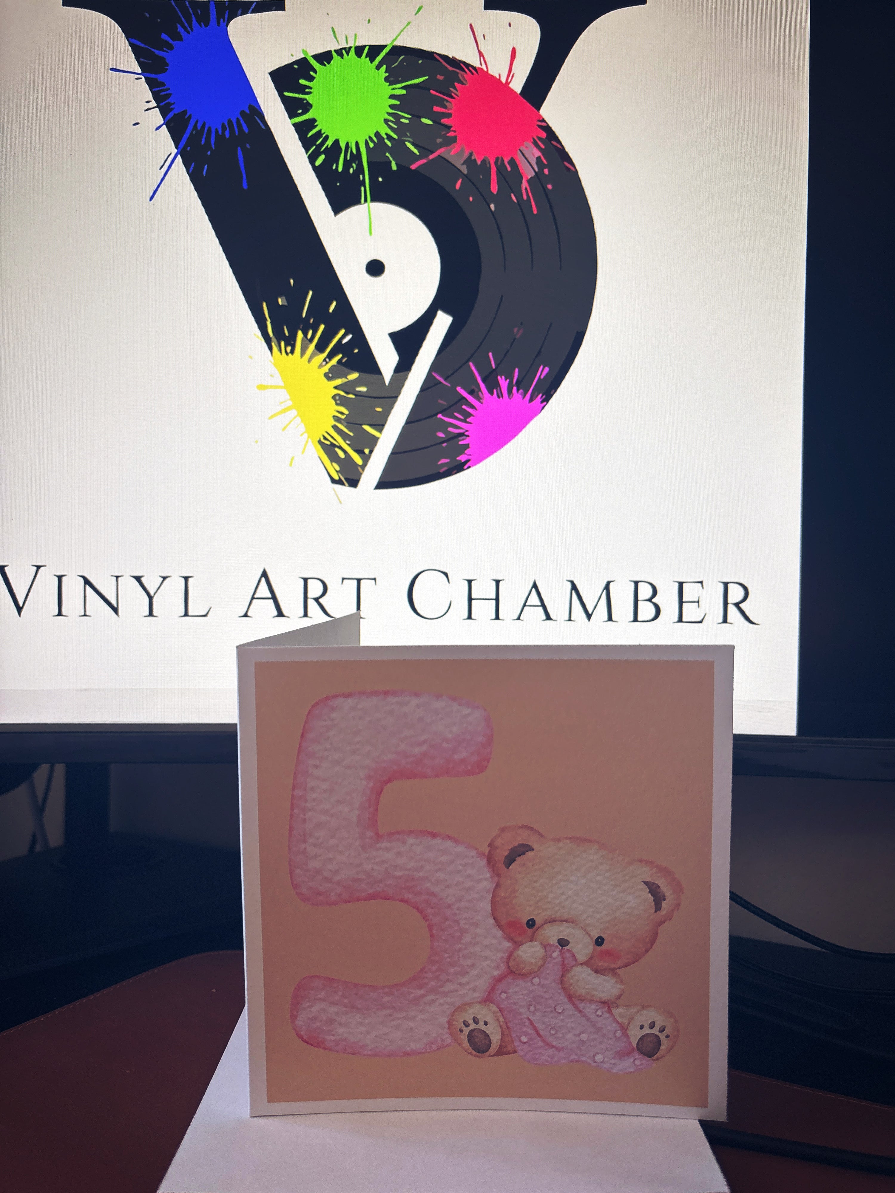 5th Birthday Greetings Card