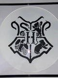 11) Hogwarts Crest Framed Vinyl Art 12” (Imperfect)