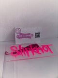 Acrylic Slipknot Bookmark - Pink