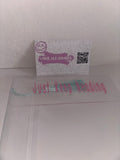 Acrylic Just Keep Reading Bookmark - Pink