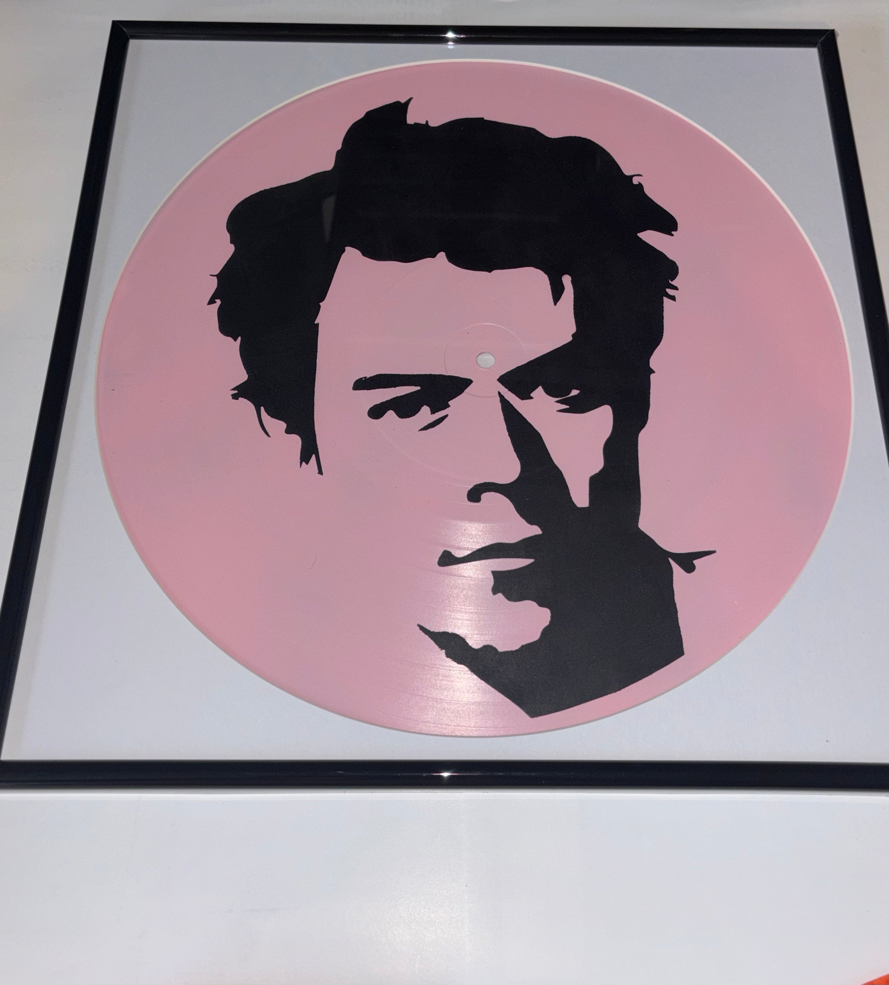 22) Harry Styles Framed Vinyl Art 12”
