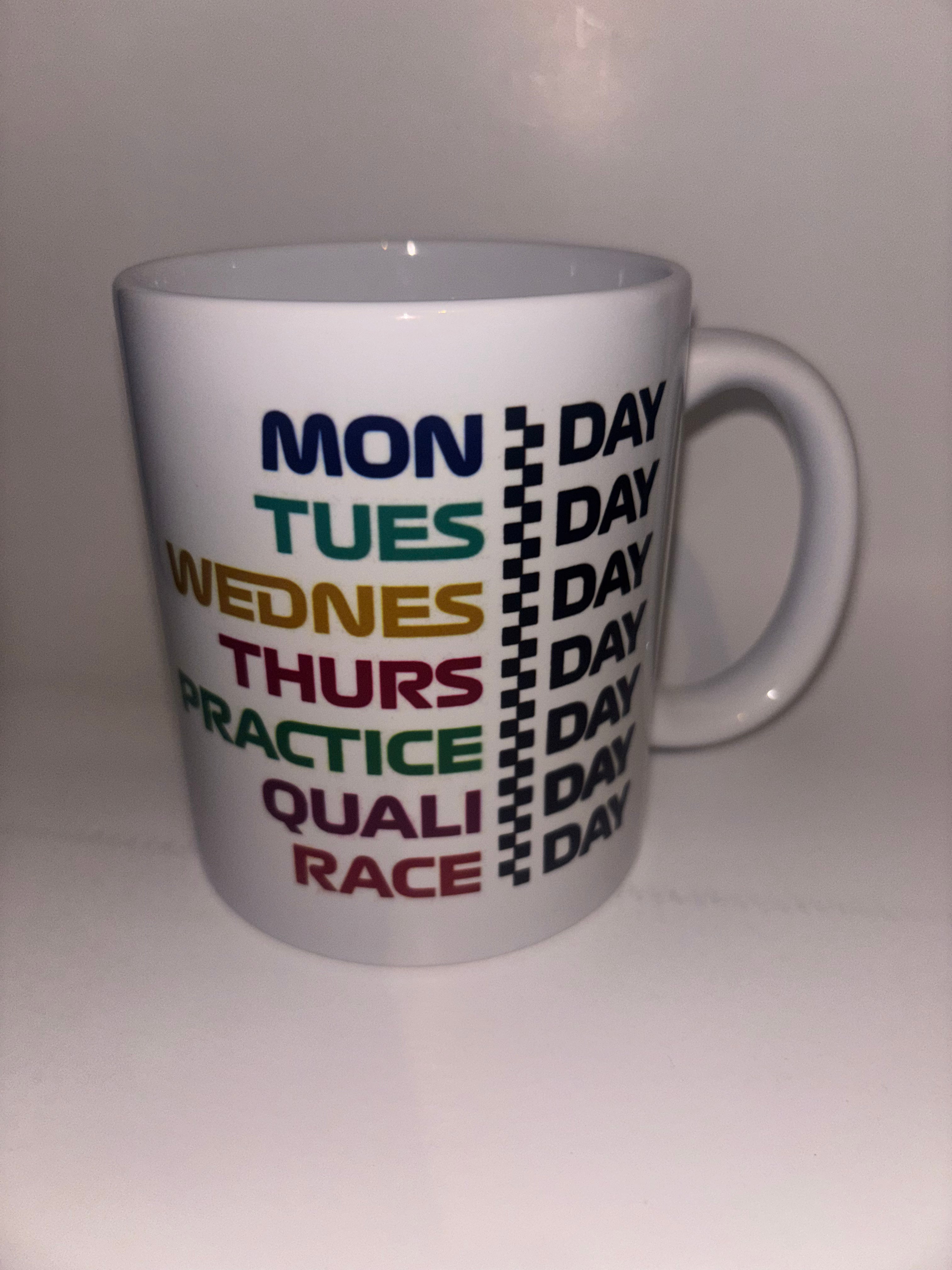Mug 34 - F1 Race Week 11oz