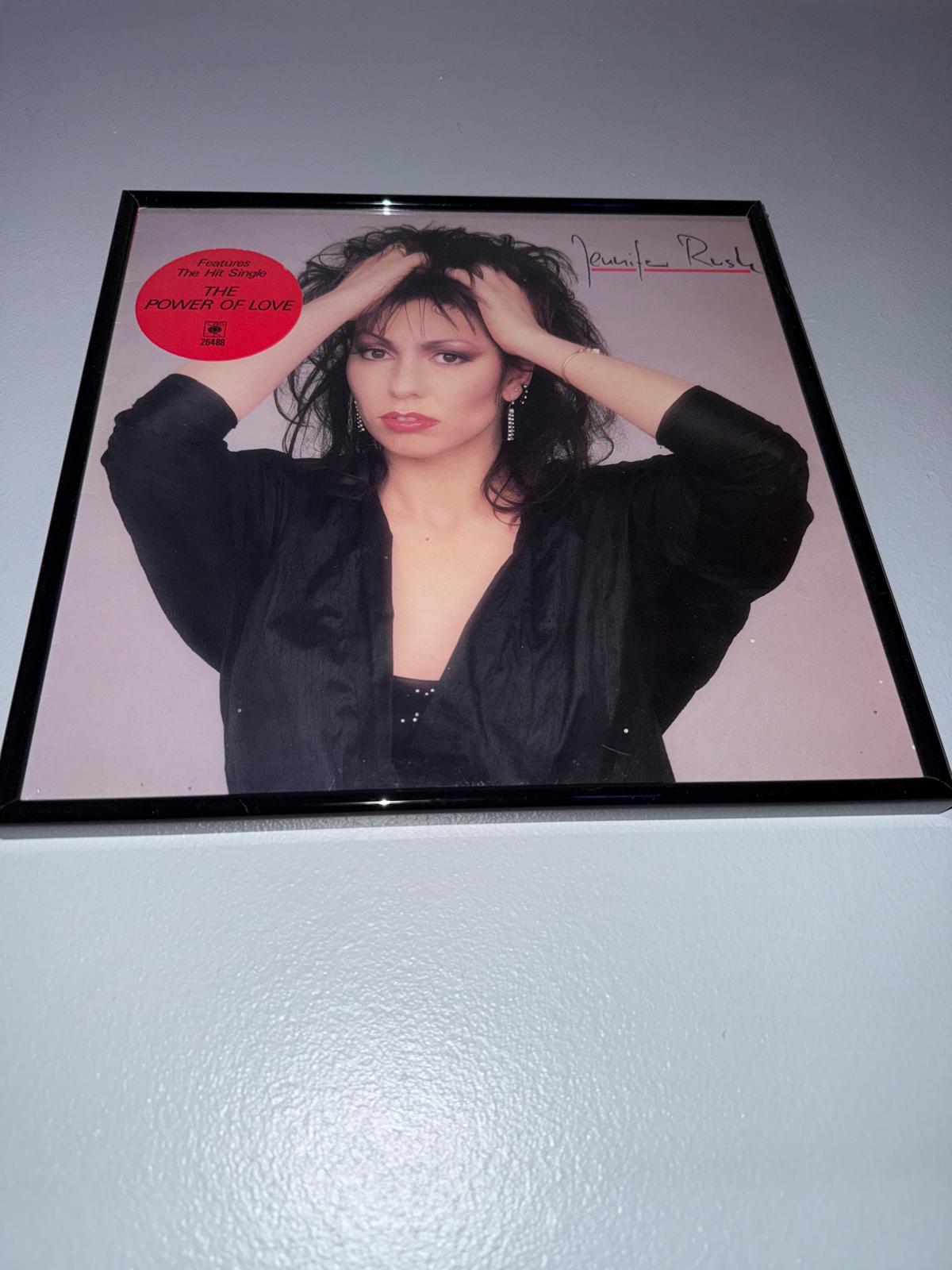 ‘Jenifer Rush’ Original Record Sleeve Framed