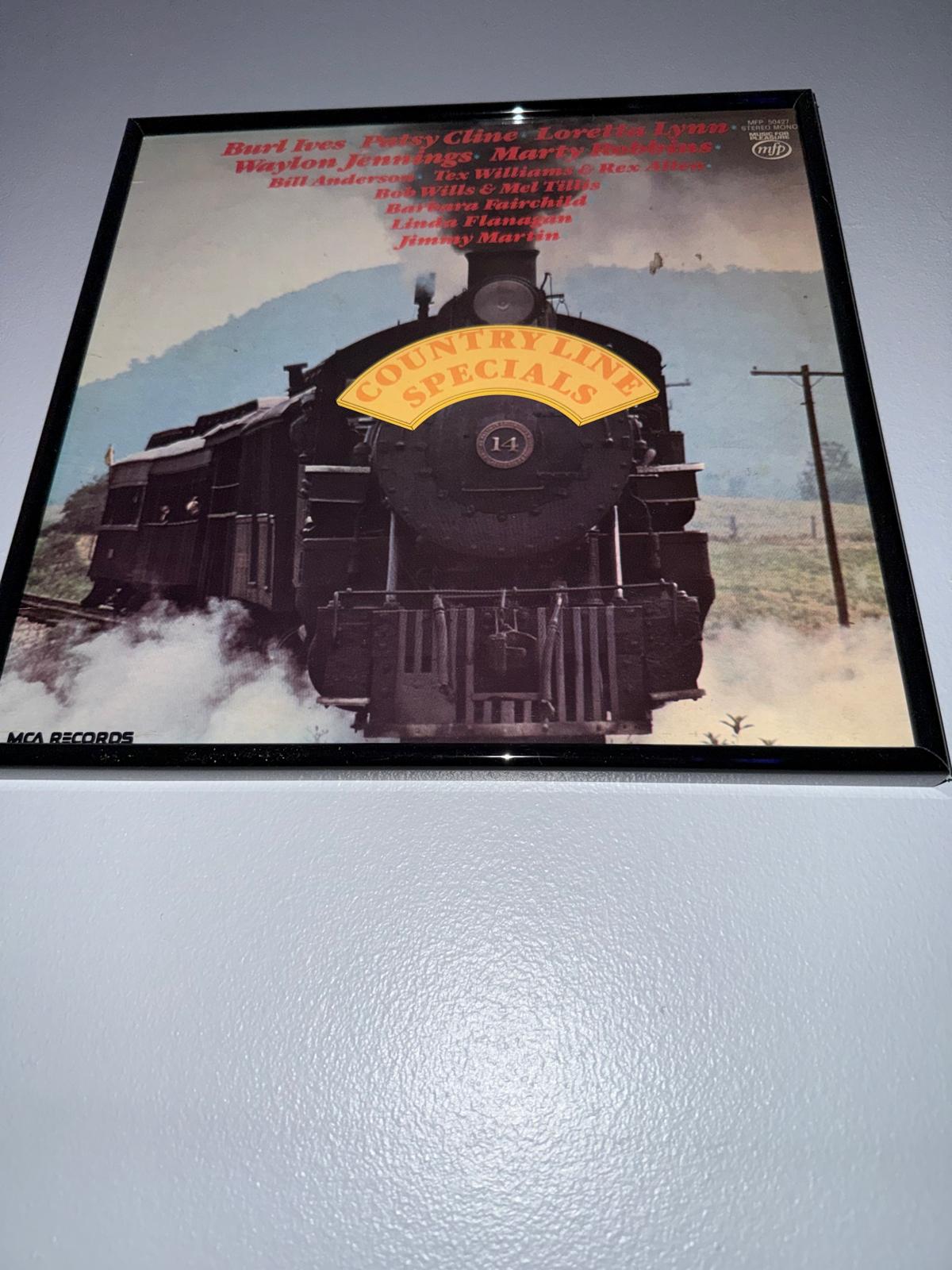 ‘Country Lines Specials’ Original Record Sleeve Framed