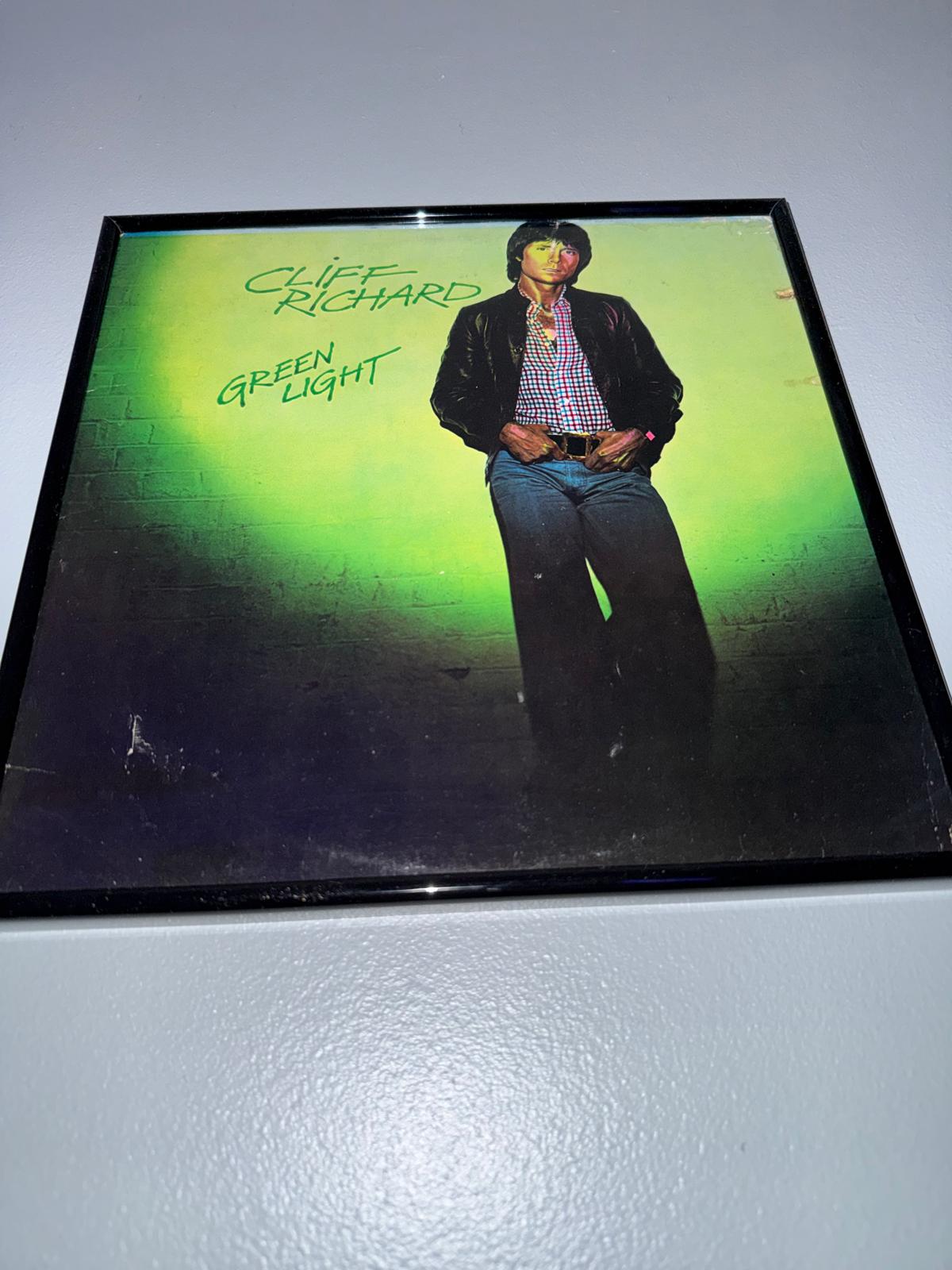 ‘Cliff Richard - Green Light’ Original Record Sleeve Framed