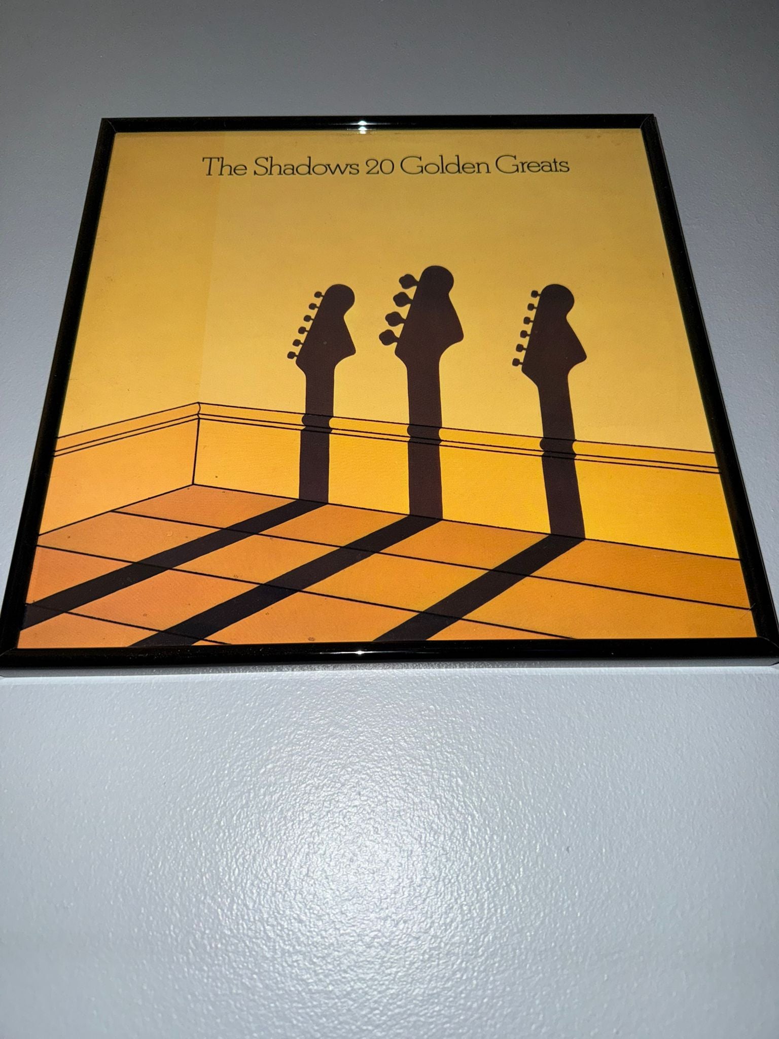 ‘The Shadows’ Original Record Sleeve Framed