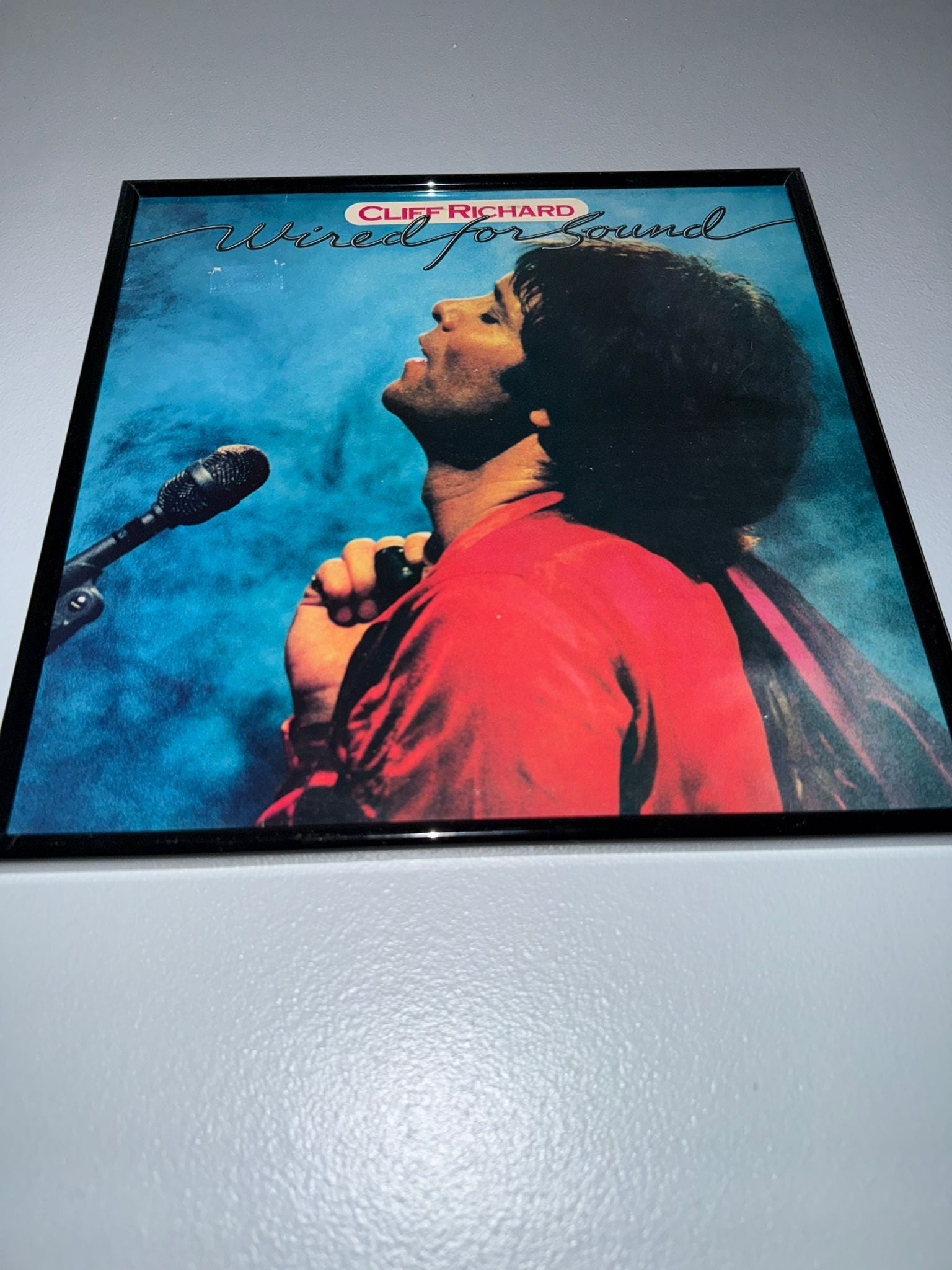 ‘Cliff Richard’  Original Record Sleeve Framed