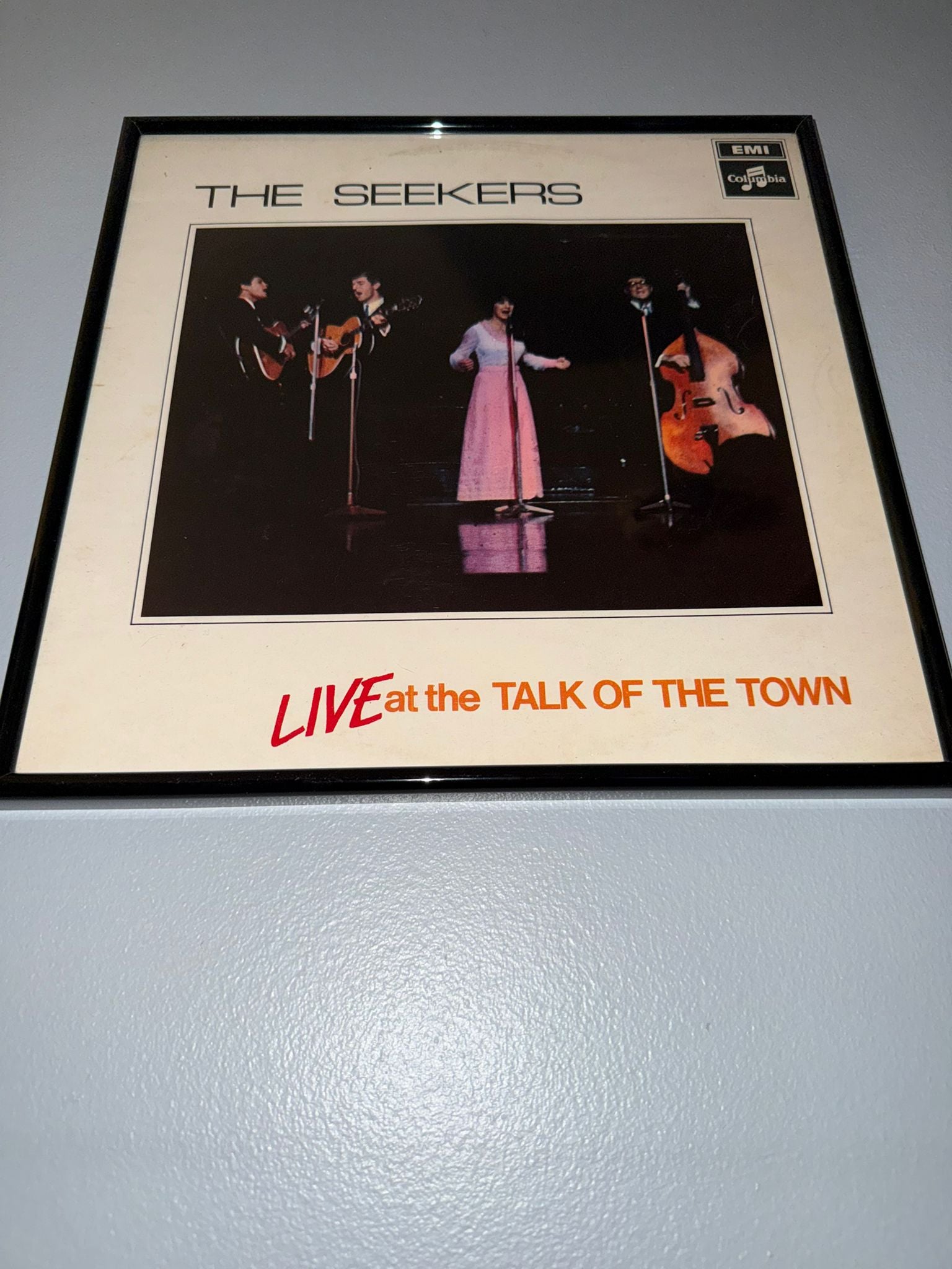 ‘The Seekers’  Original Record Sleeve Framed