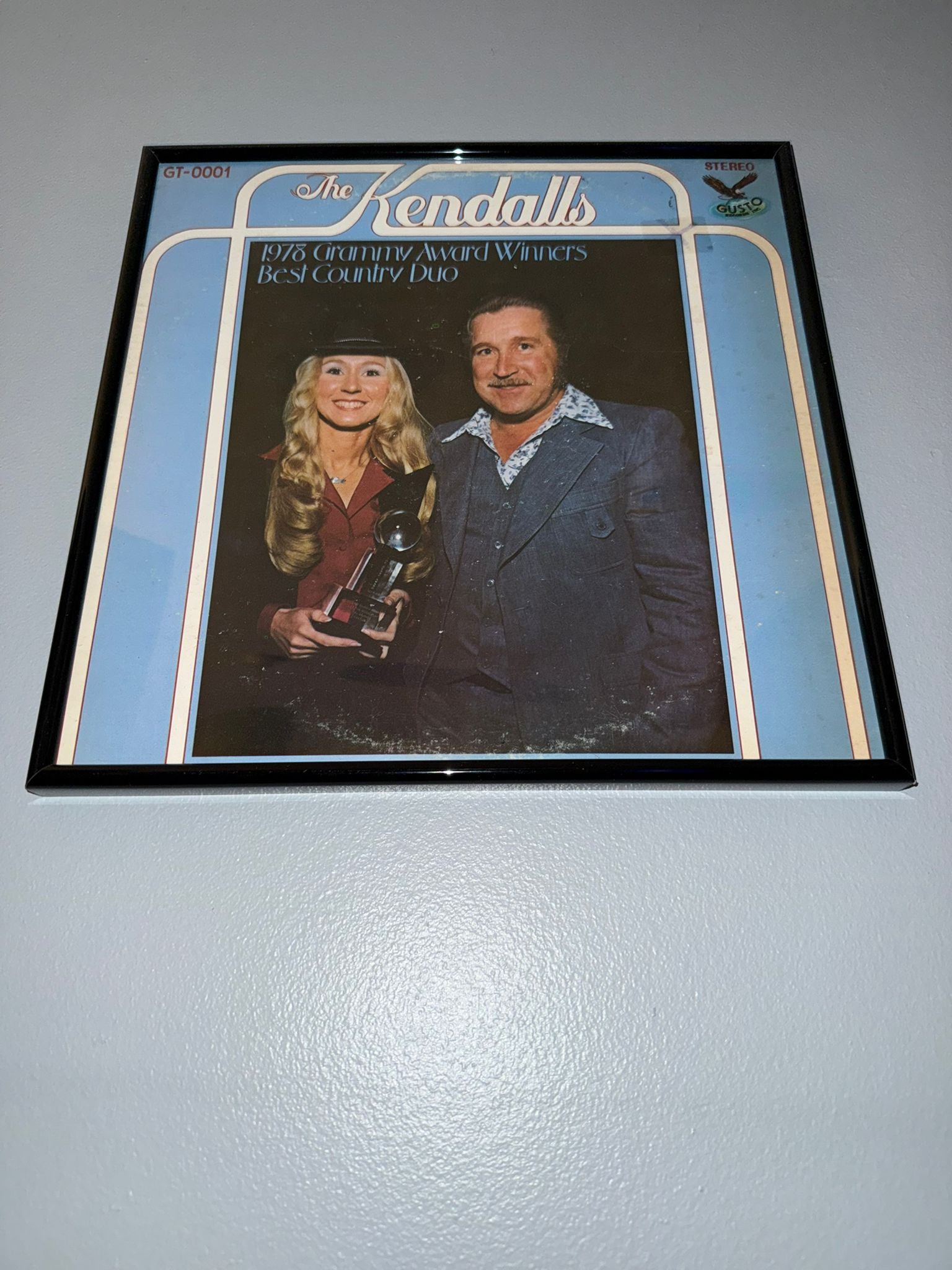 ‘The Kendall’s’ Original Record Sleeve Framed