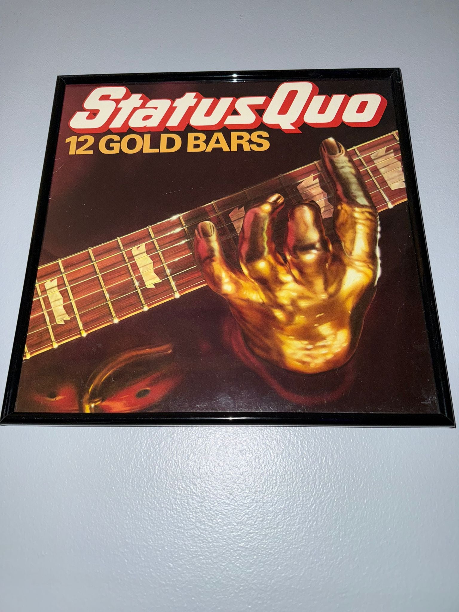 ‘Status Quo’ Original Record Sleeve Framed