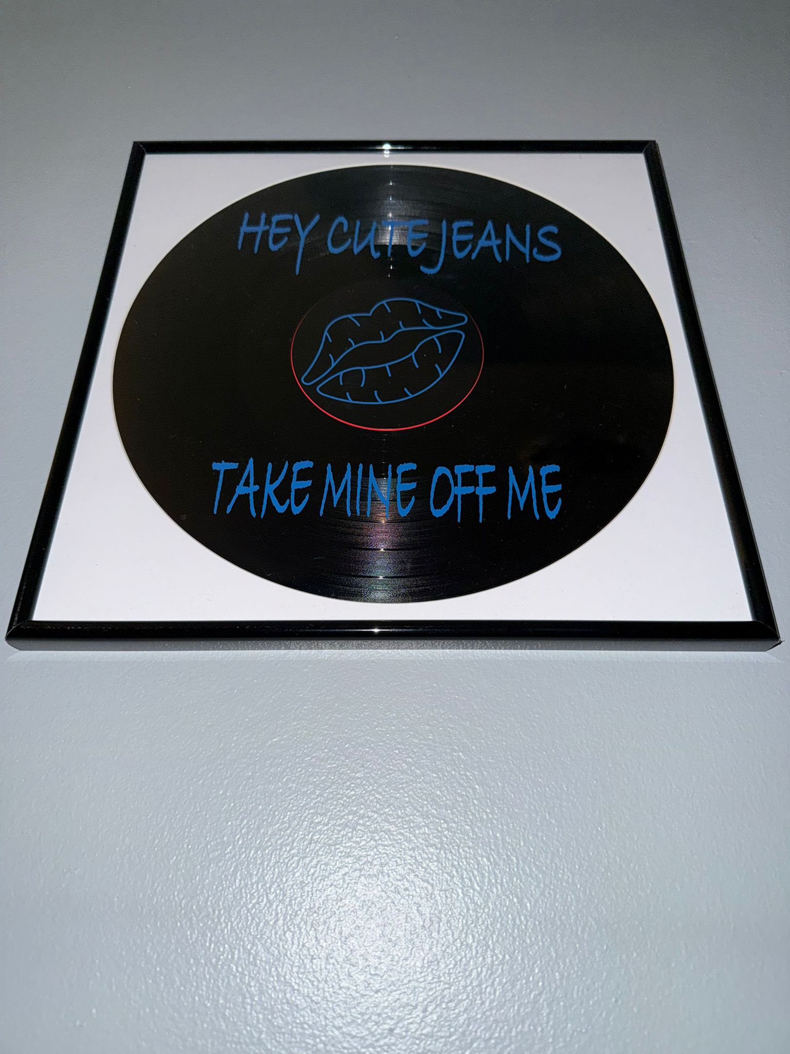 68) Tate McRae Framed Vinyl Art 12”