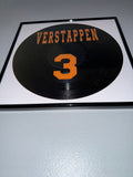 79) Max Verstappen Framed Vinyl Art 12”