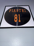 82) Oscar Piastri Framed Vinyl Art 12”