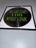 95) Bruce Springsteen Framed Vinyl Art 12”