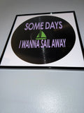 96) Sonny Fodera Framed Vinyl Art 12”