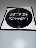 98) Oasis Framed Vinyl Art 12”
