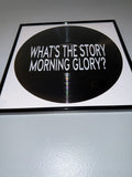 99) Oasis Framed Vinyl Art 12”