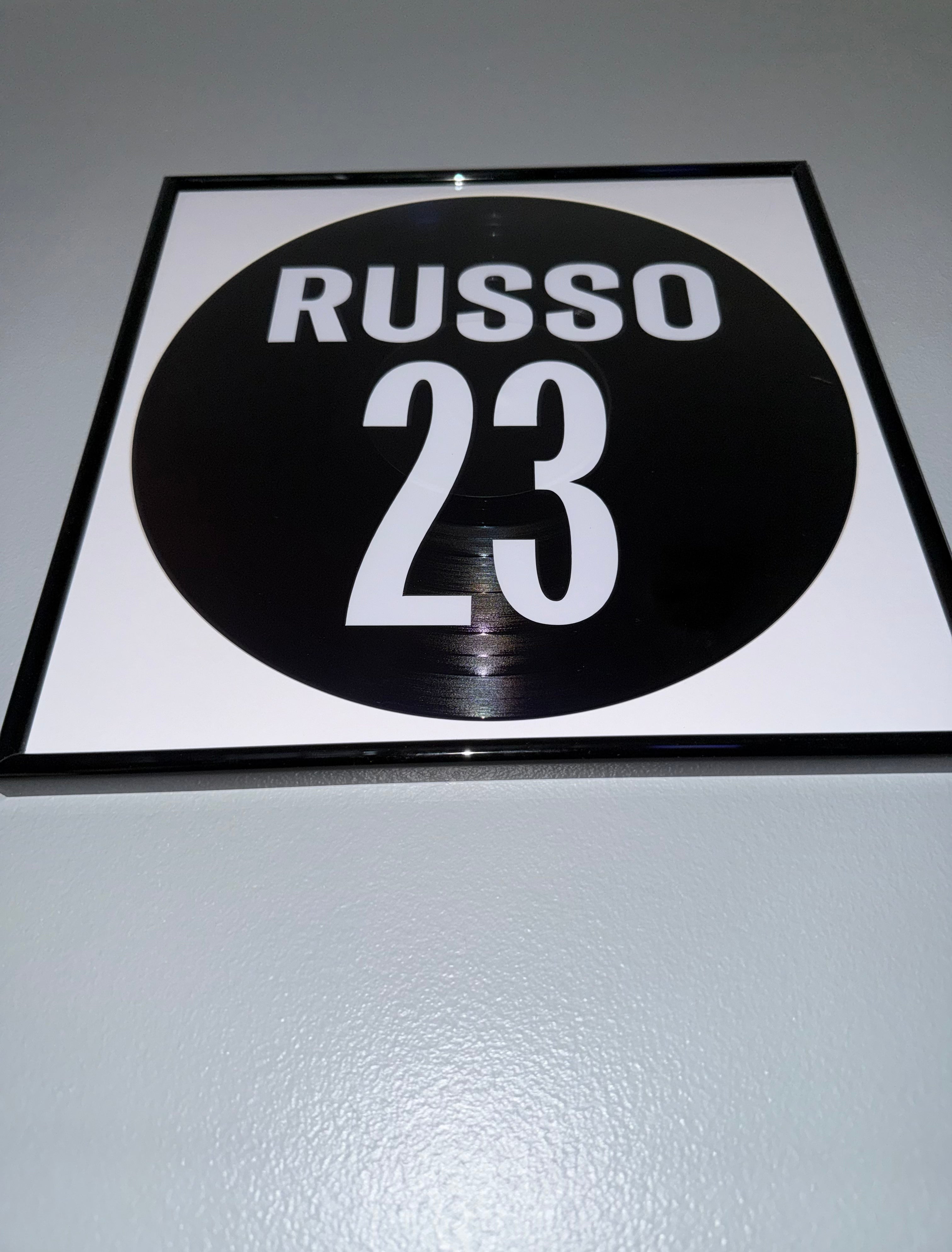 106) Alessia Russo Framed Vinyl Art 12”