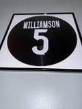 108) Leah Williamson Framed Vinyl Art 12”