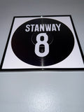 111) Georgia Stanway Framed Vinyl Art 12”