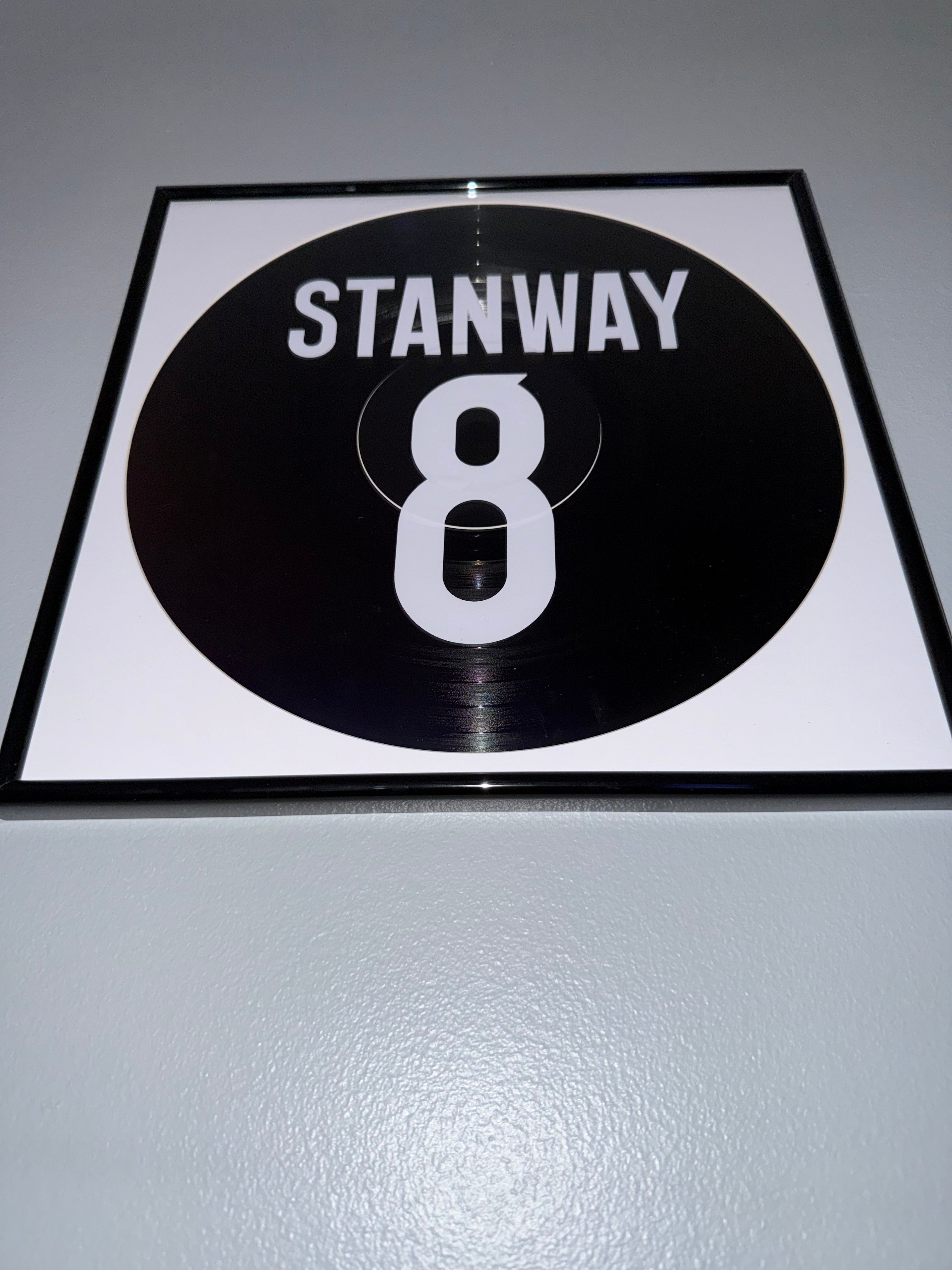 111) Georgia Stanway Framed Vinyl Art 12”