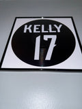112) Chloe Kelly Framed Vinyl Art 12”