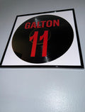 120) Leah Galton Framed Vinyl Art 12”