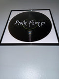 161) Pink Floyd Framed Vinyl Art 12”