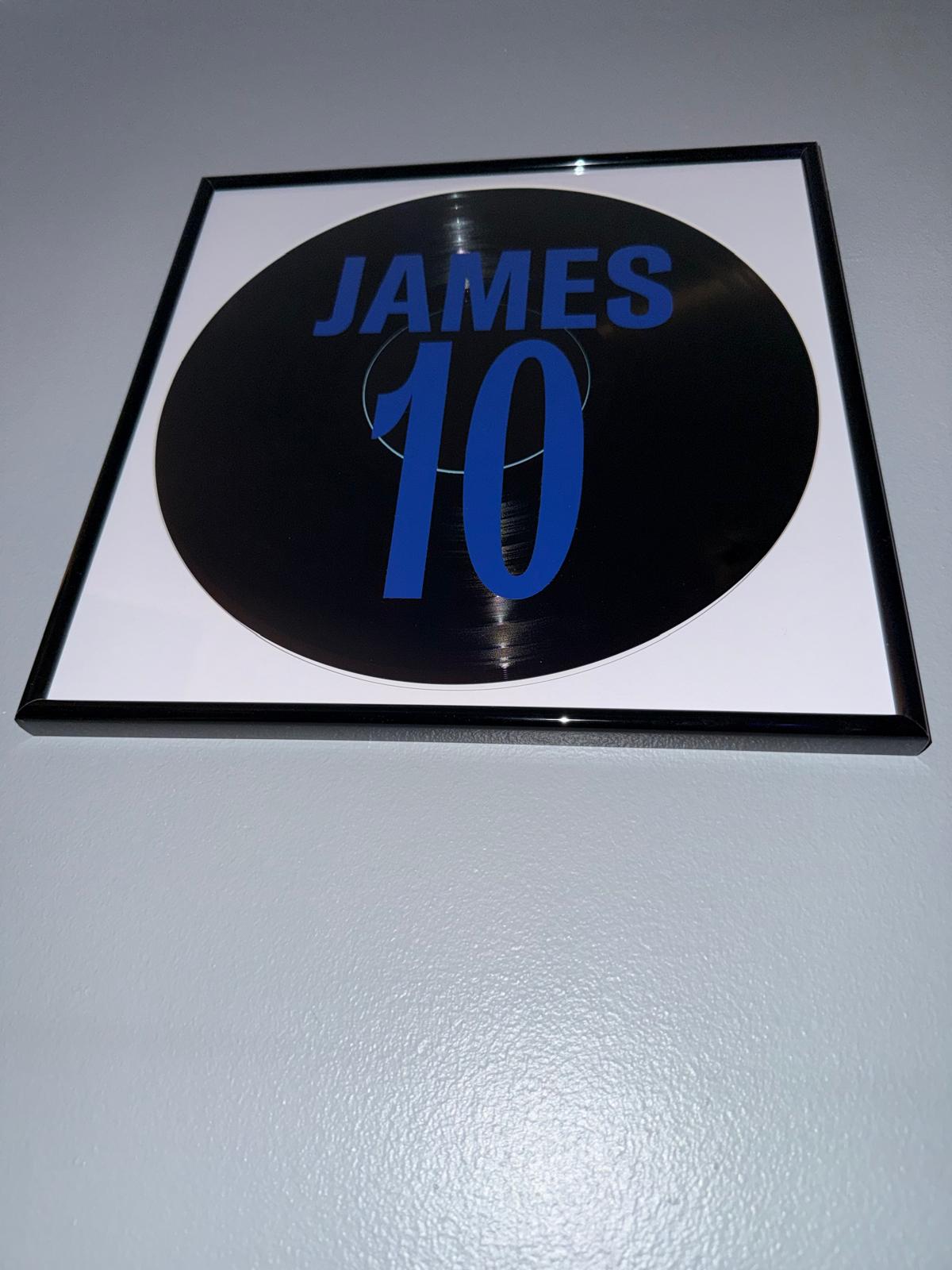170) Lauren James Framed Vinyl Art 12”