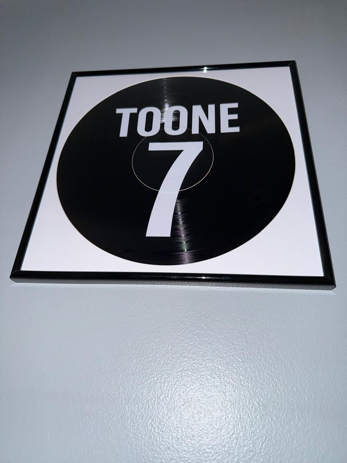 172) Ella Toone Framed Vinyl Art 12”