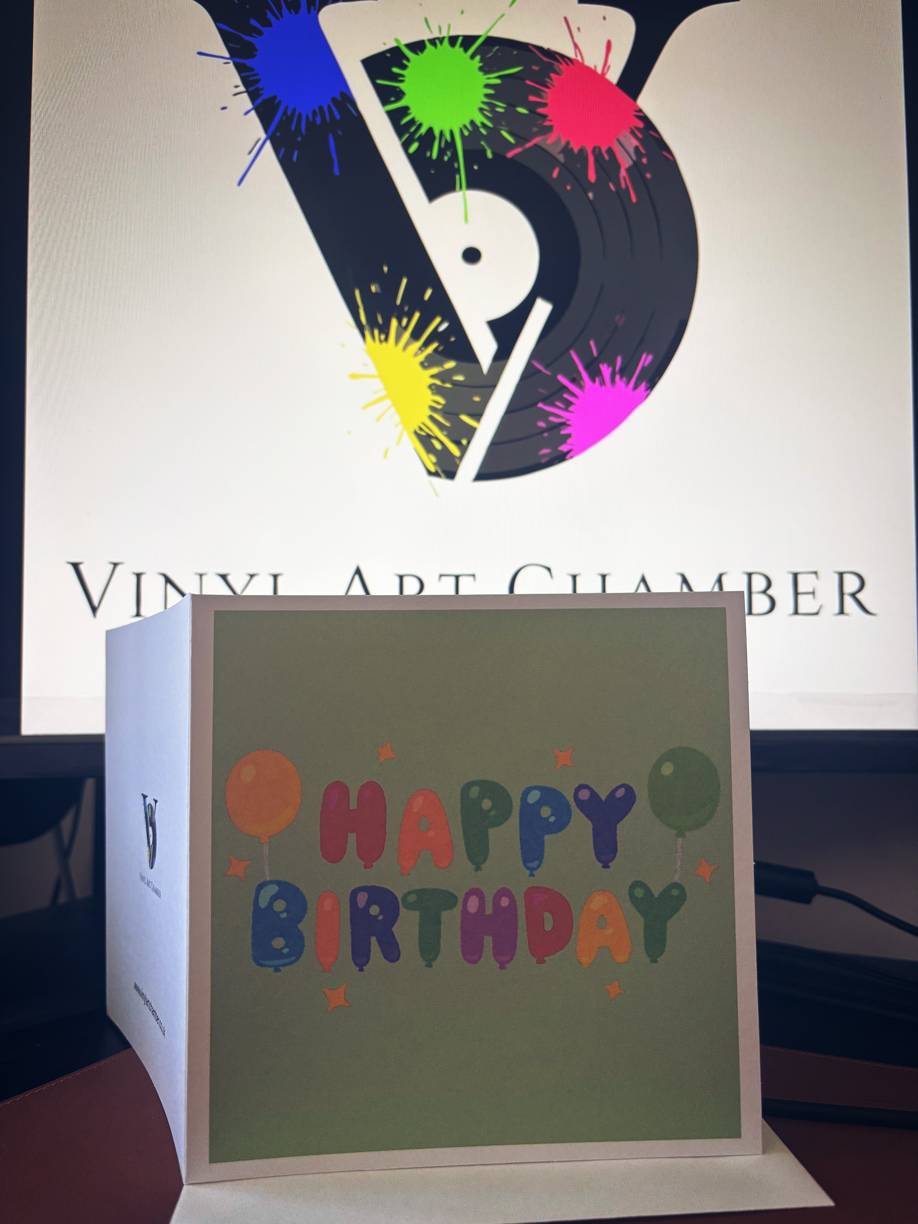 Happy Birthday Greetings Card