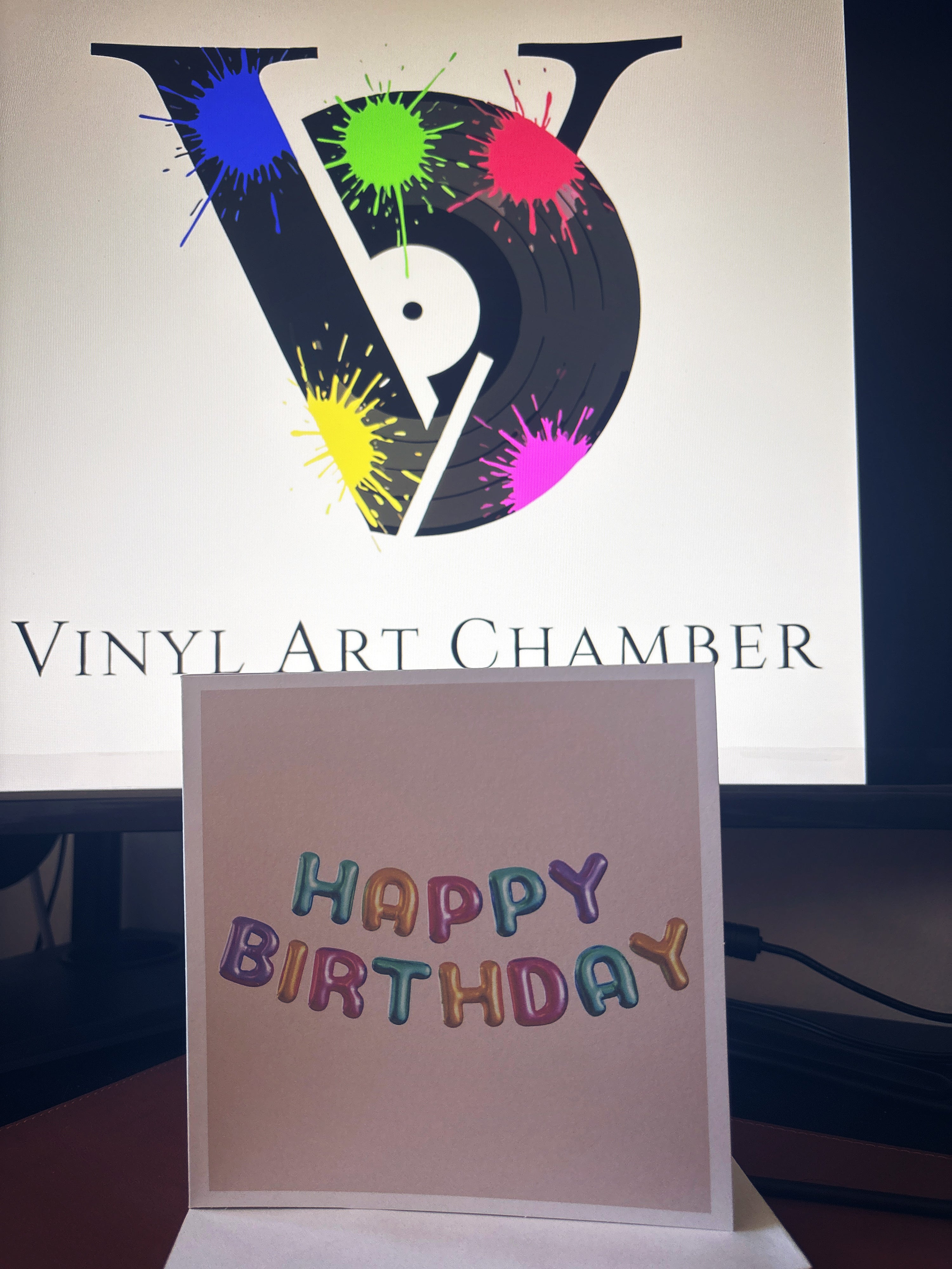 Happy Birthday Greetings Card