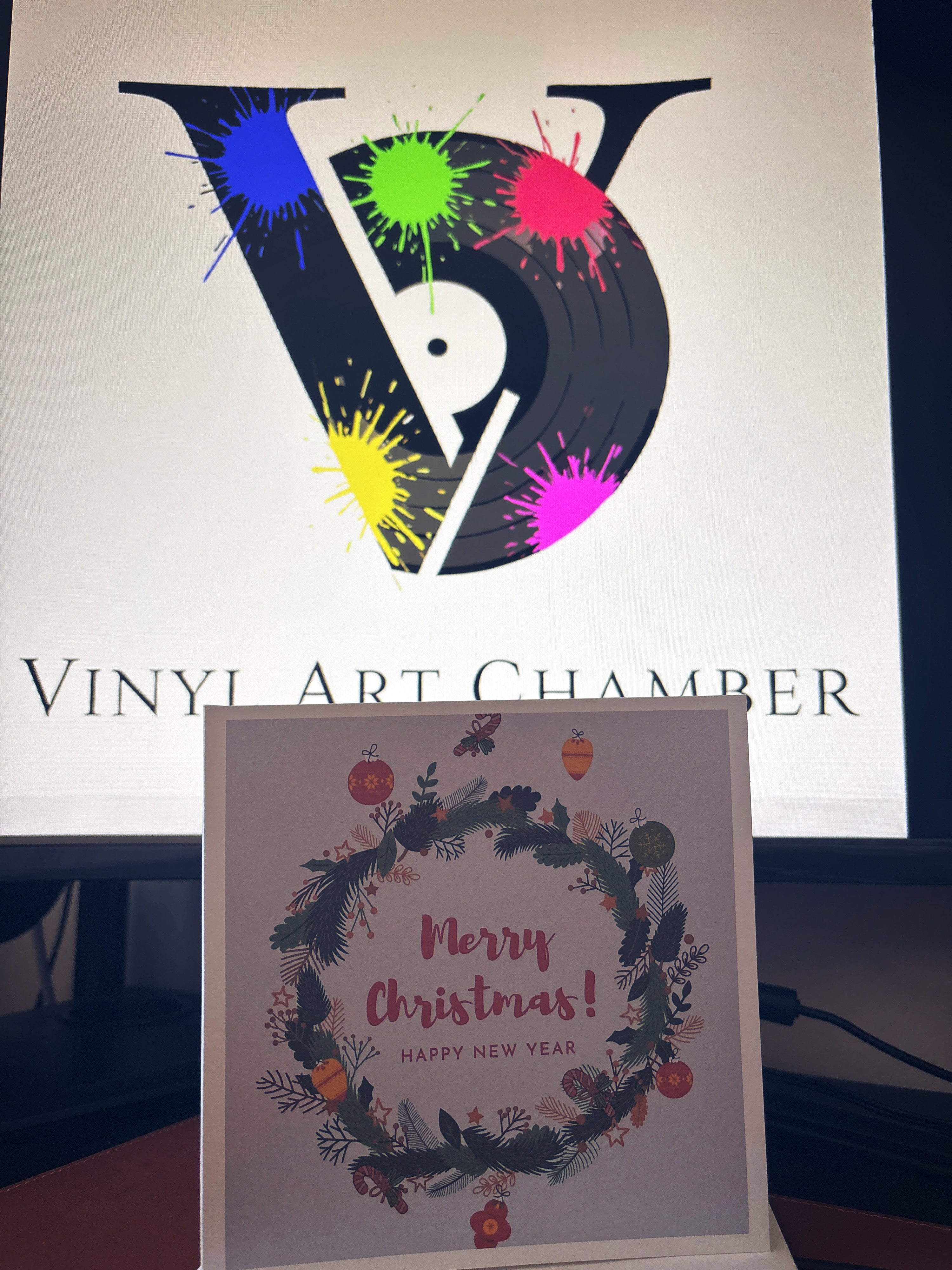 Merry Christmas Greetings Card