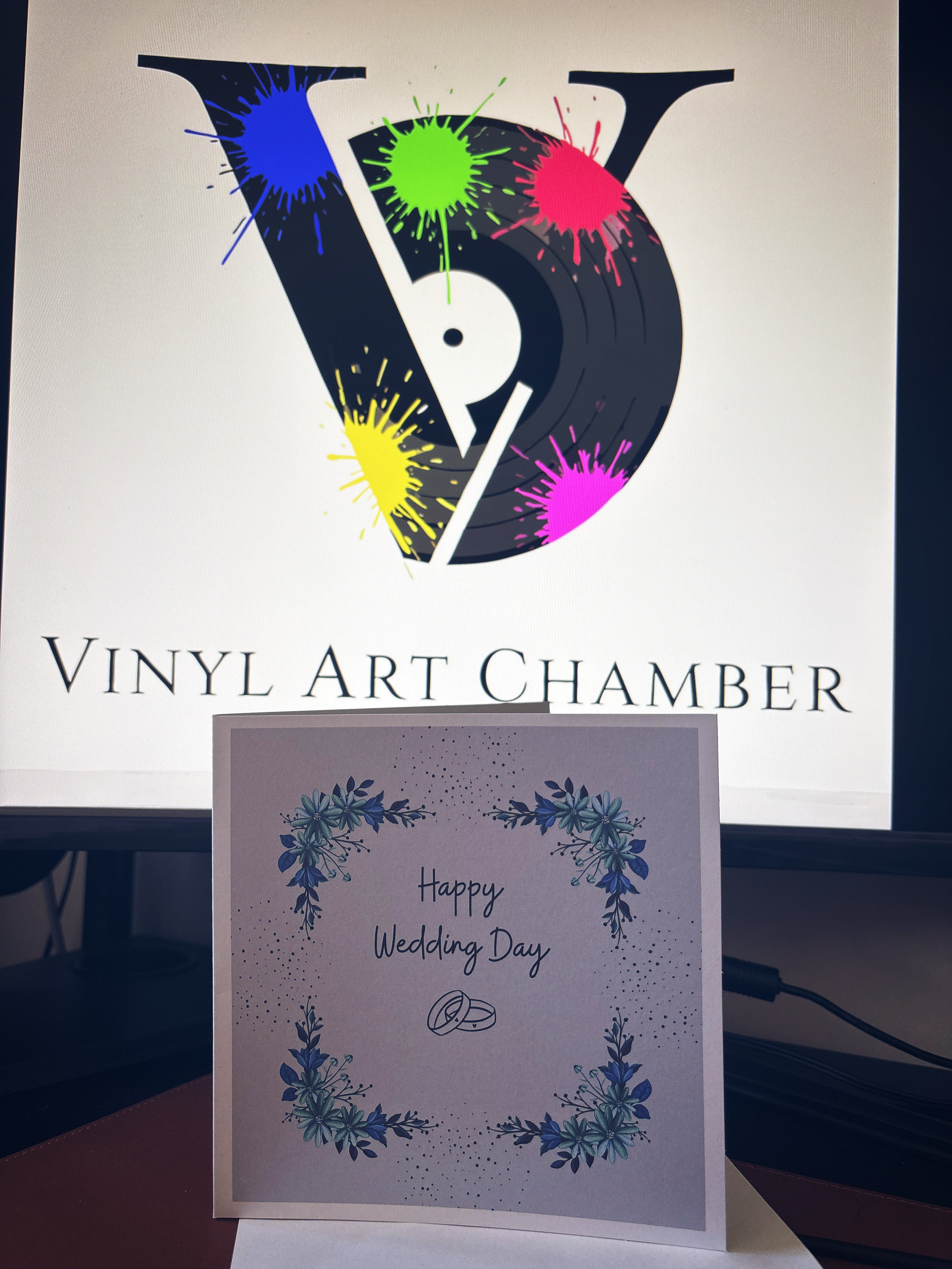 Wedding Day Greetings Card