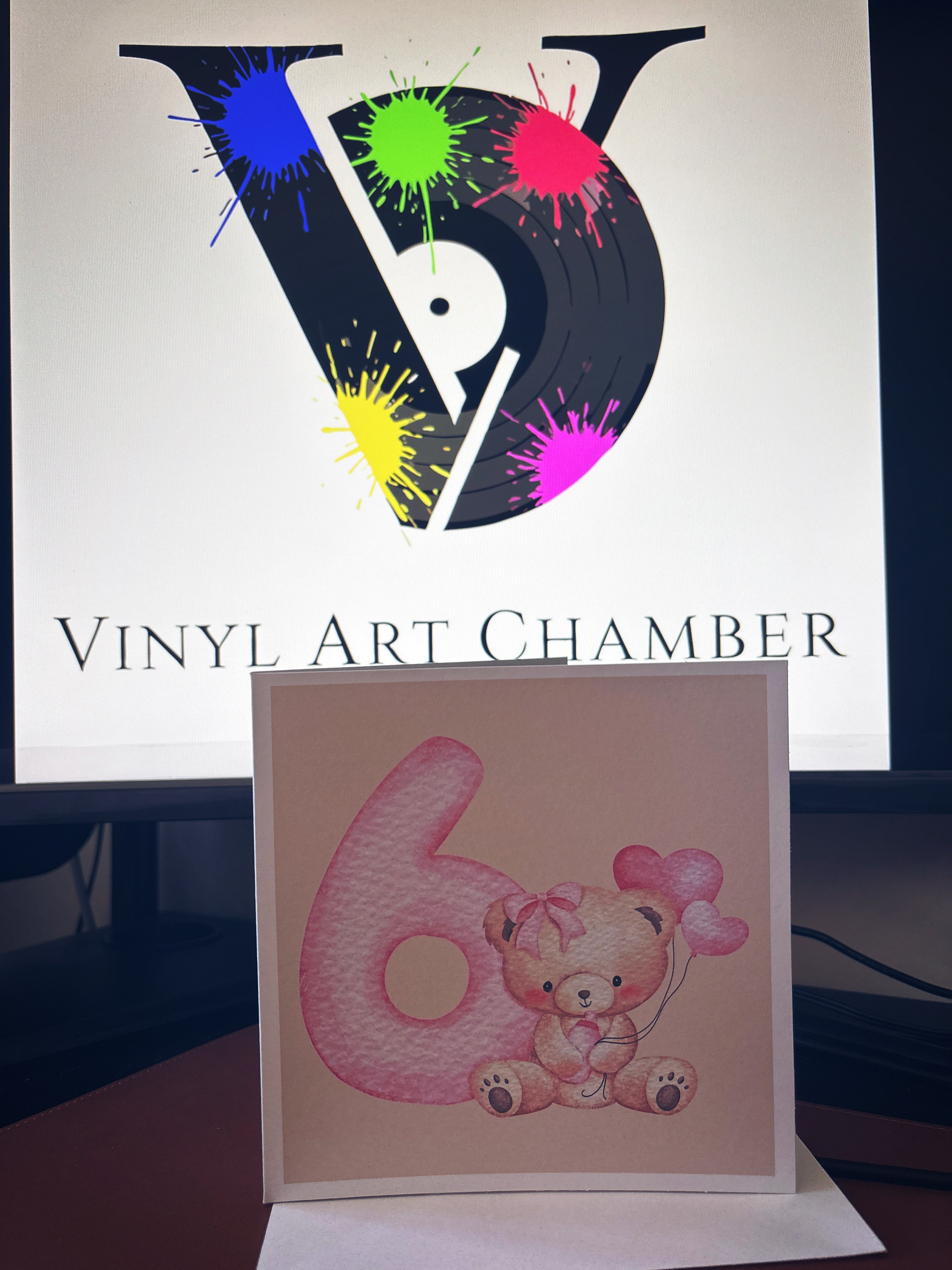6th Birthday Greetings Card