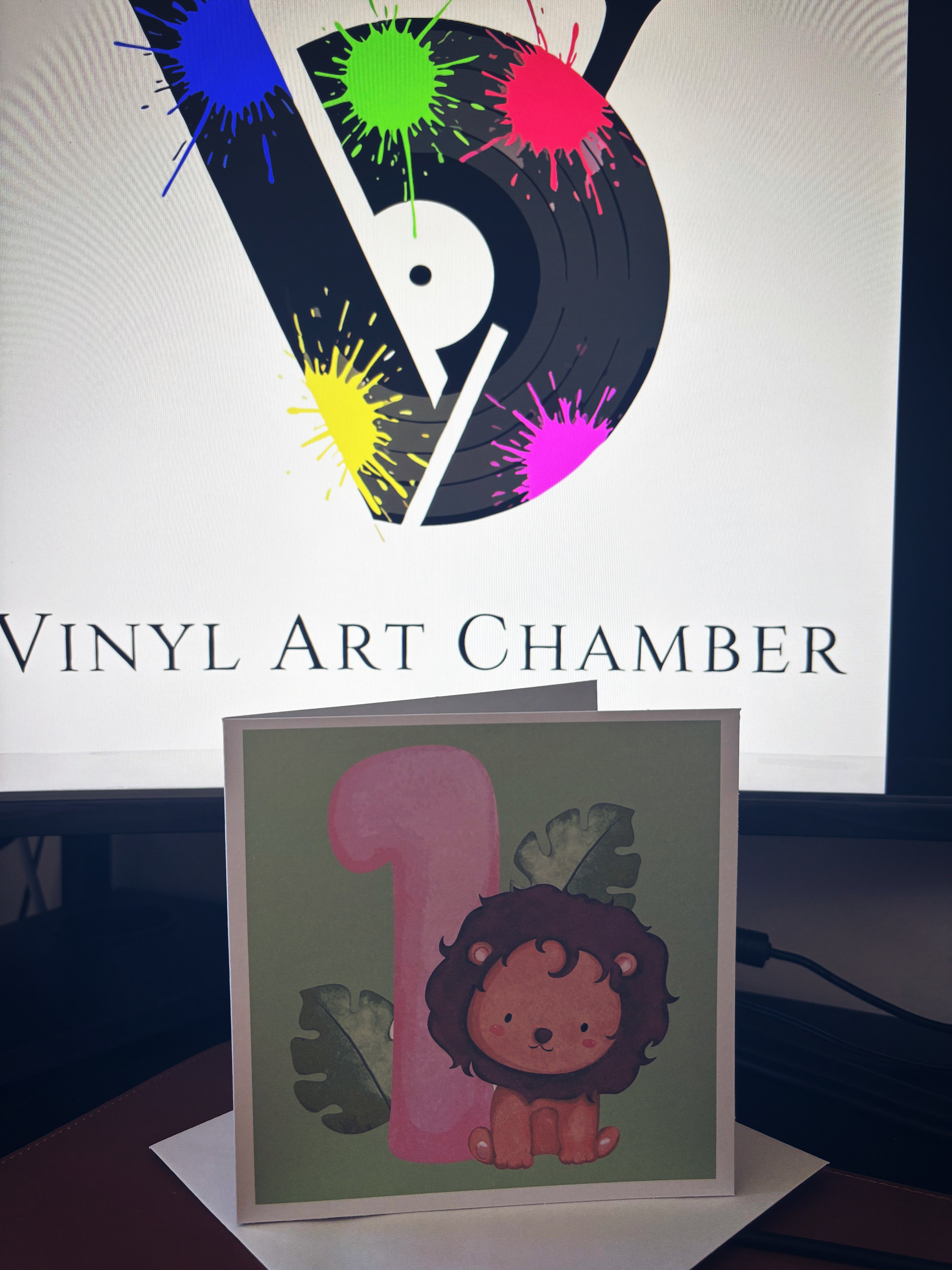 1st Birthday Greetings Card