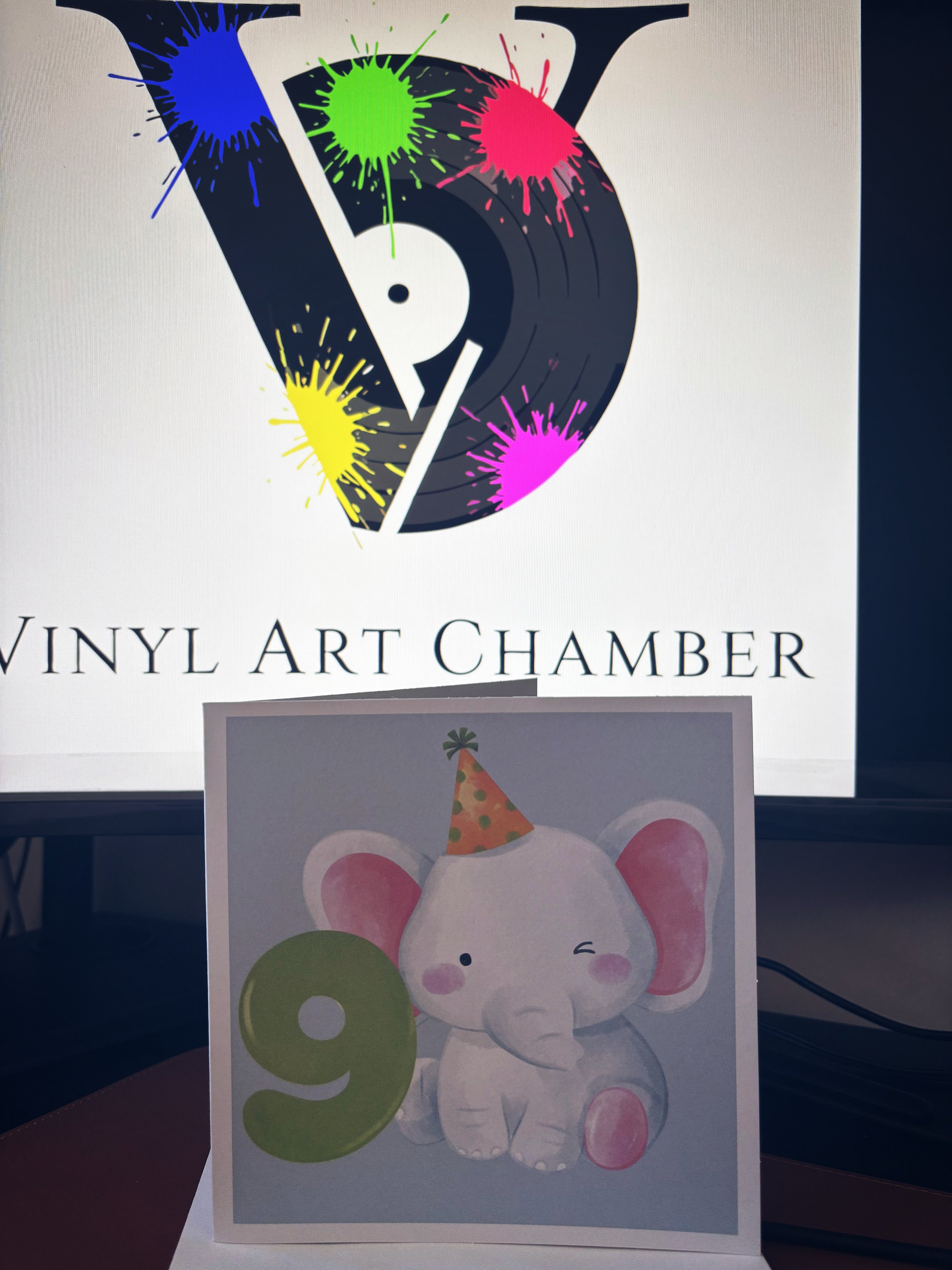 9th Birthday Greetings Card