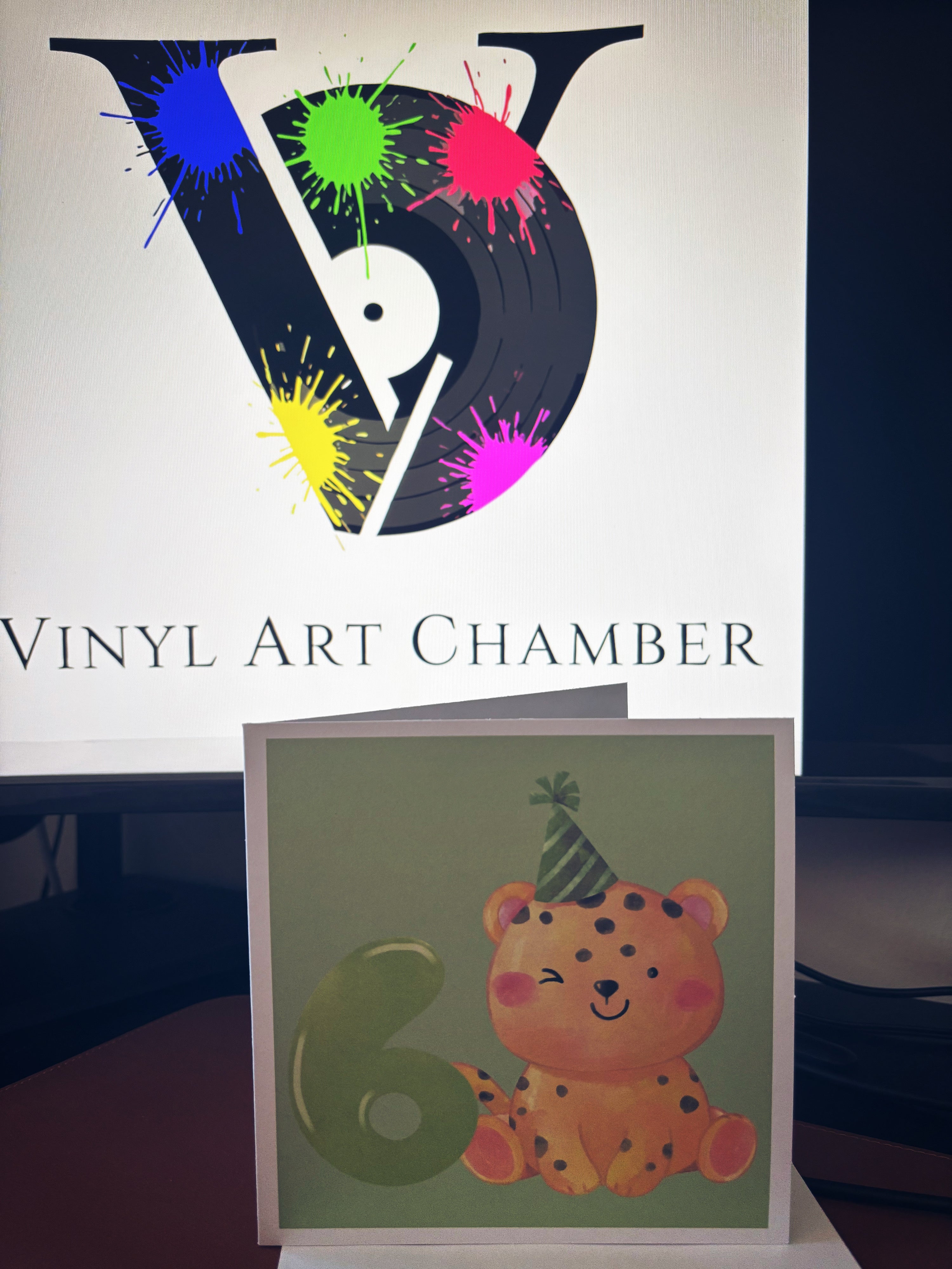 6th Birthday Greetings Card