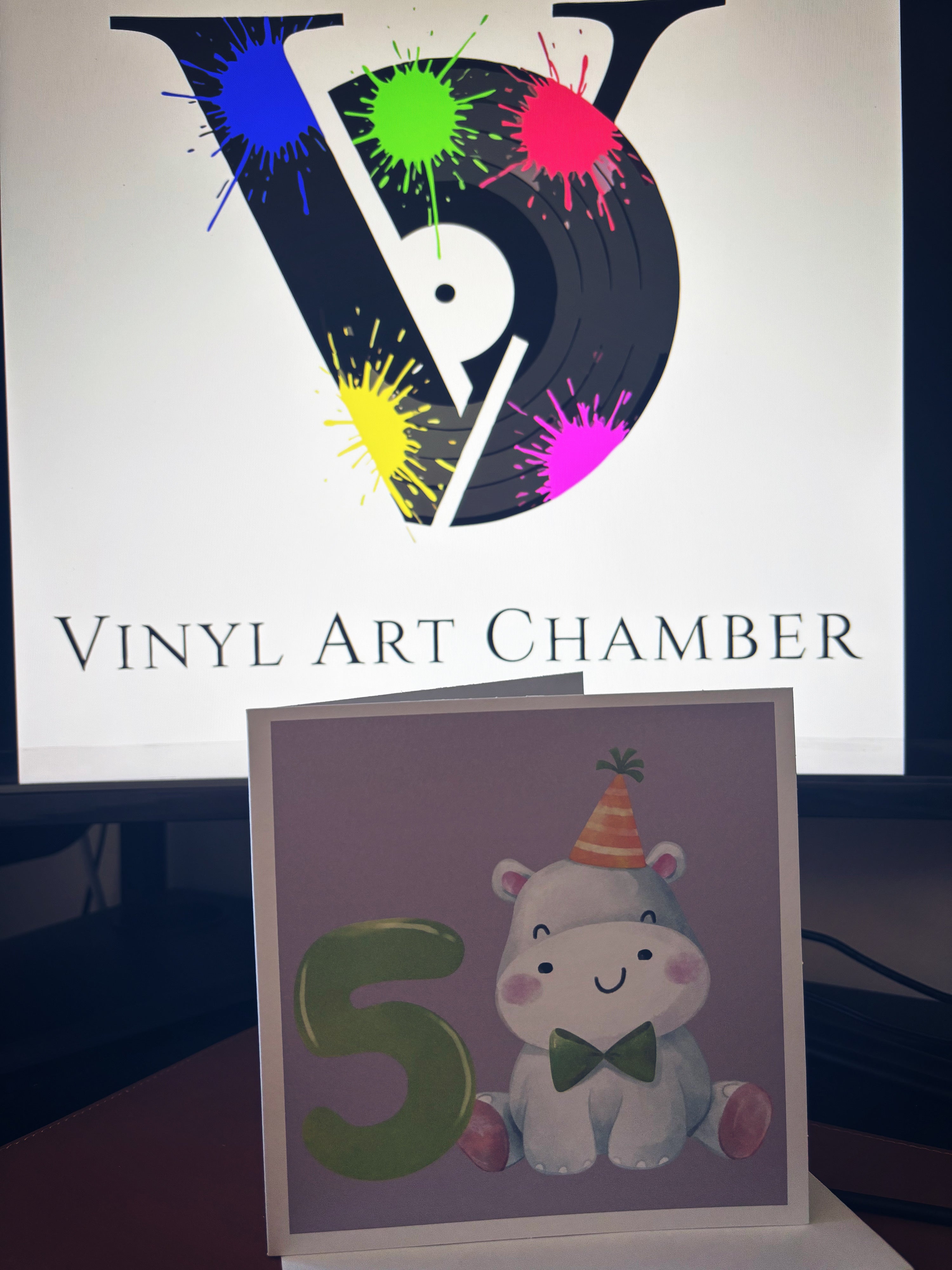5th Birthday Greetings Card