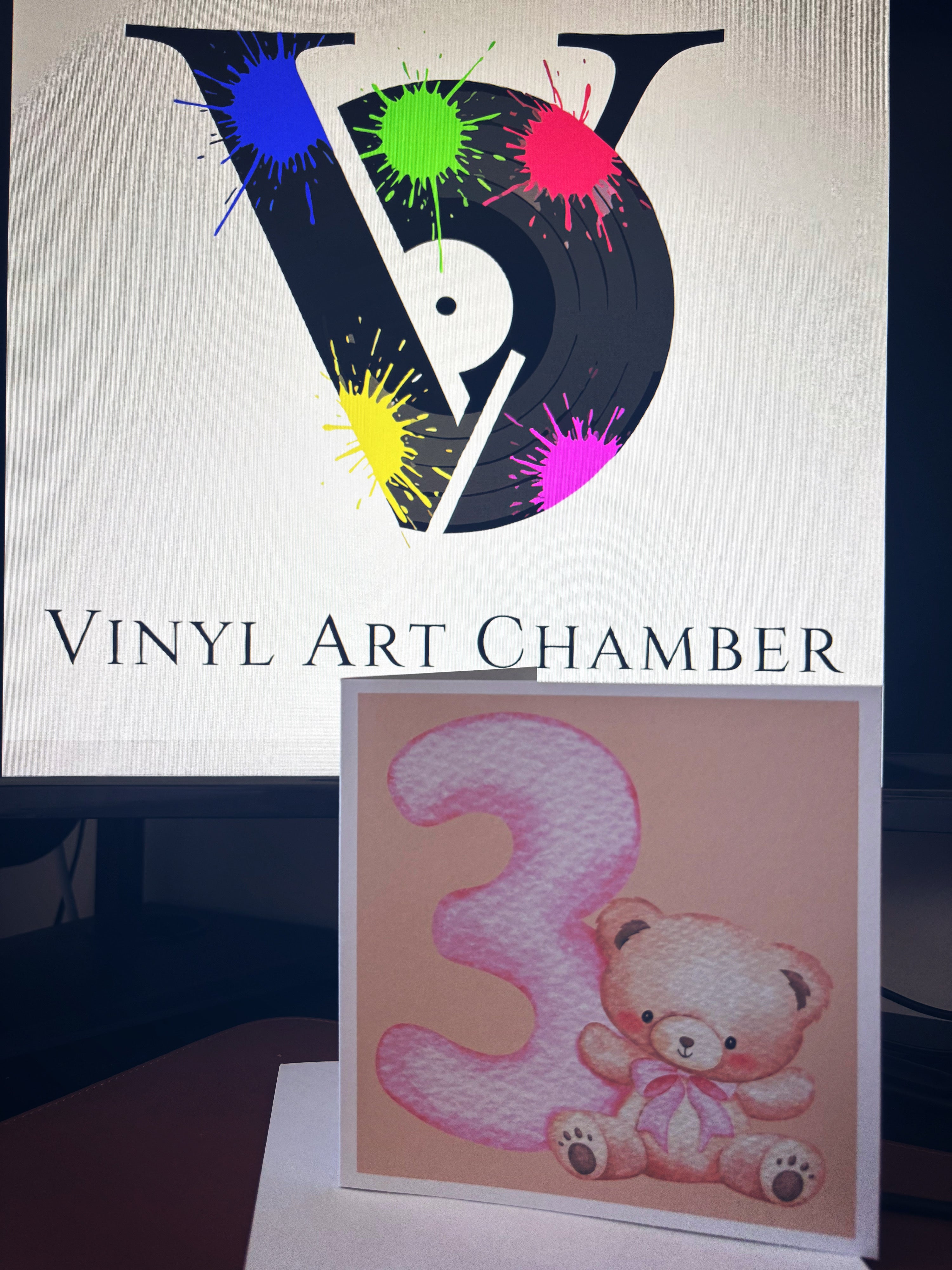 3rd Birthday Greetings Card
