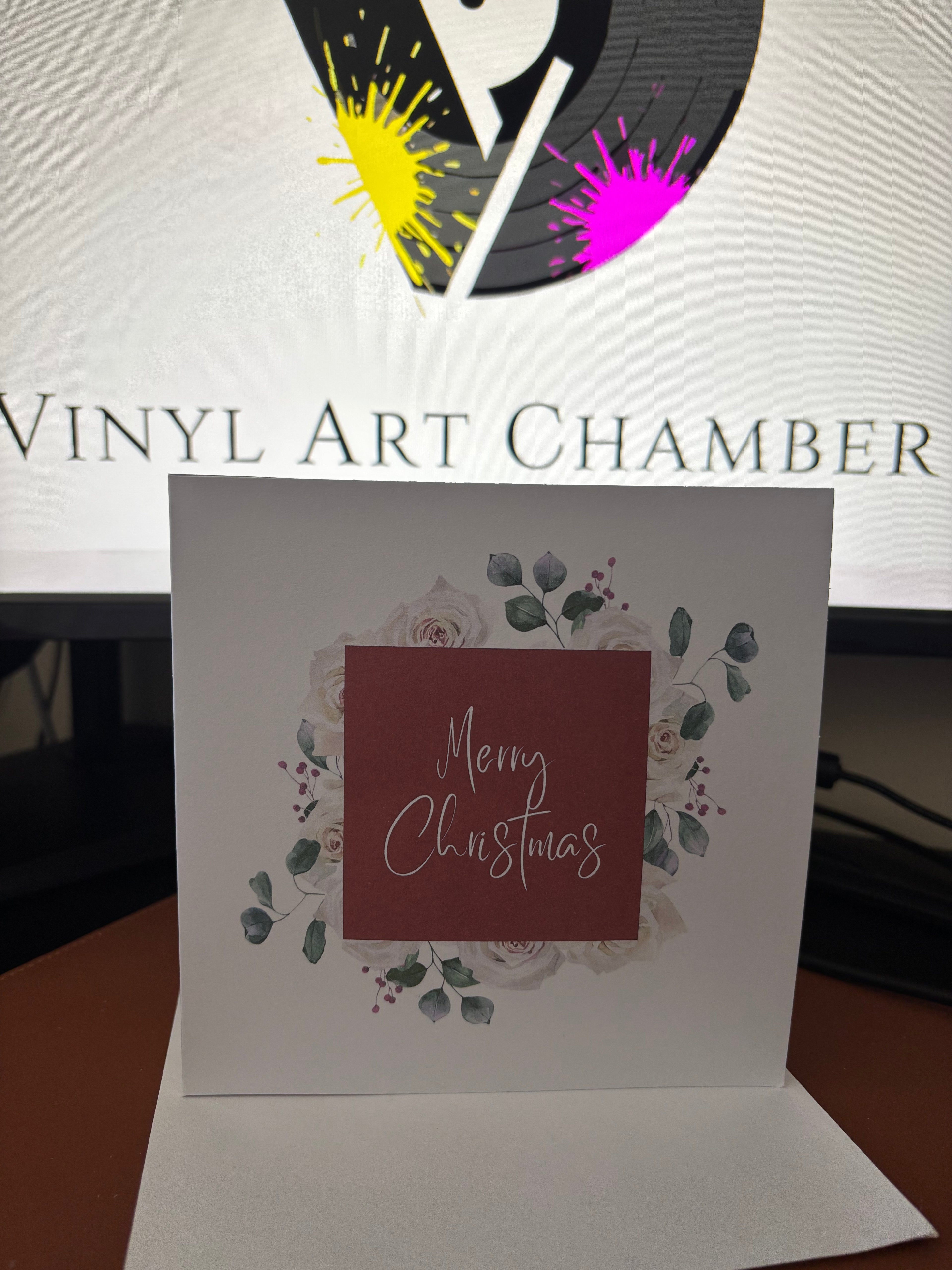 Merry Christmas Greetings Card