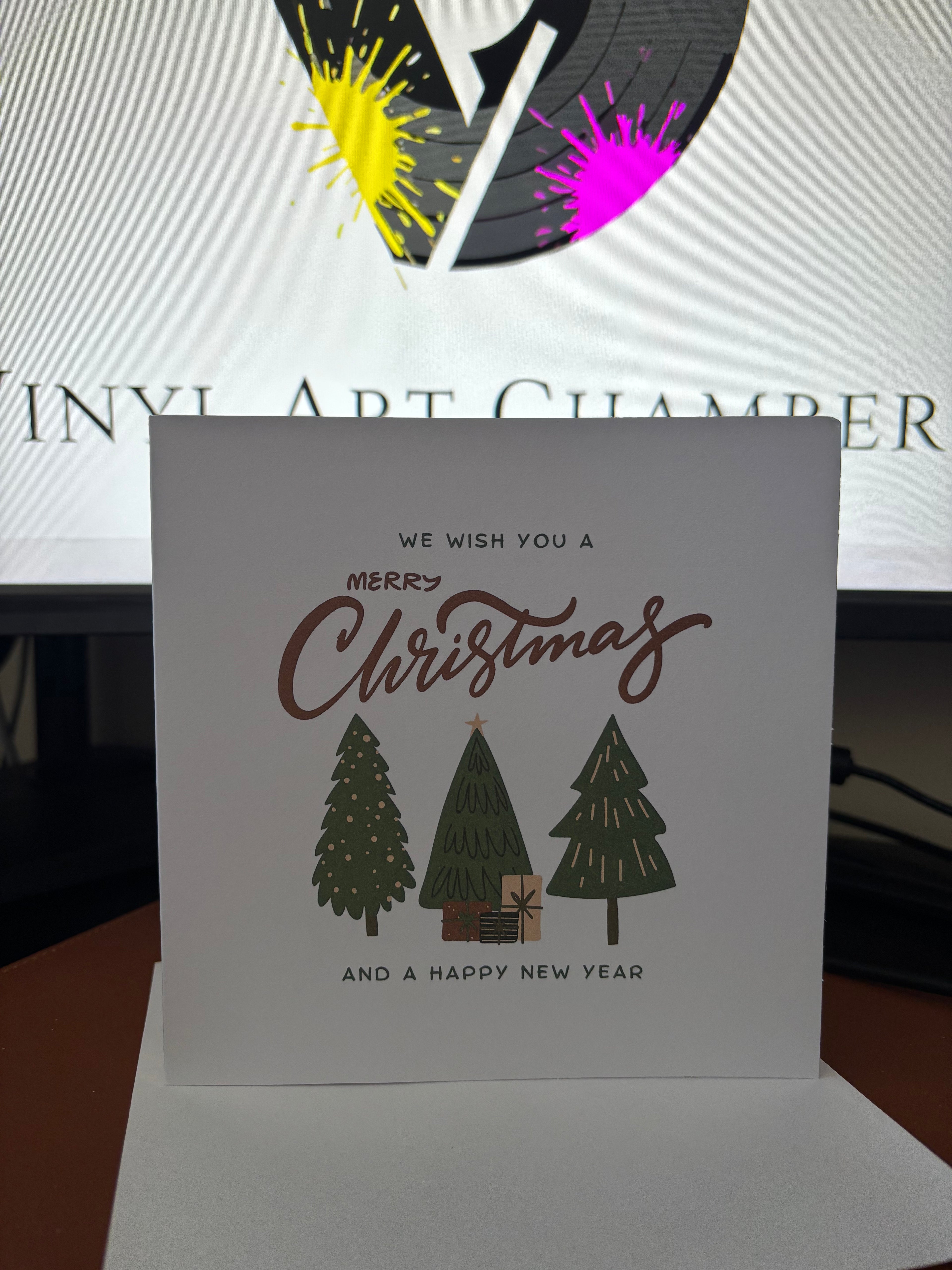 Merry Christmas Greetings Card