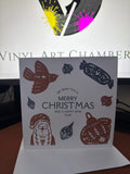Merry Christmas Greetings Card