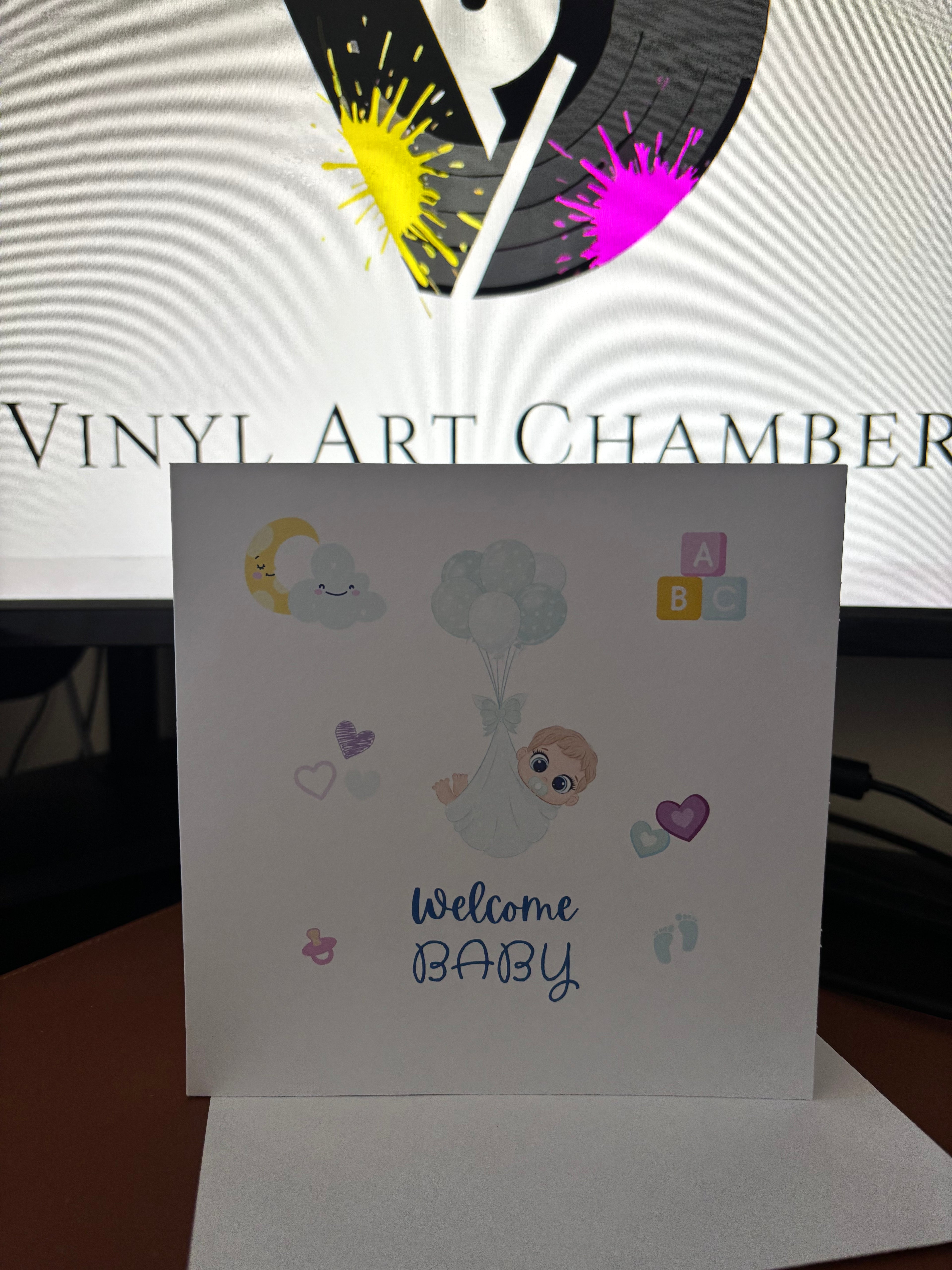 Welcome Baby Greetings Card