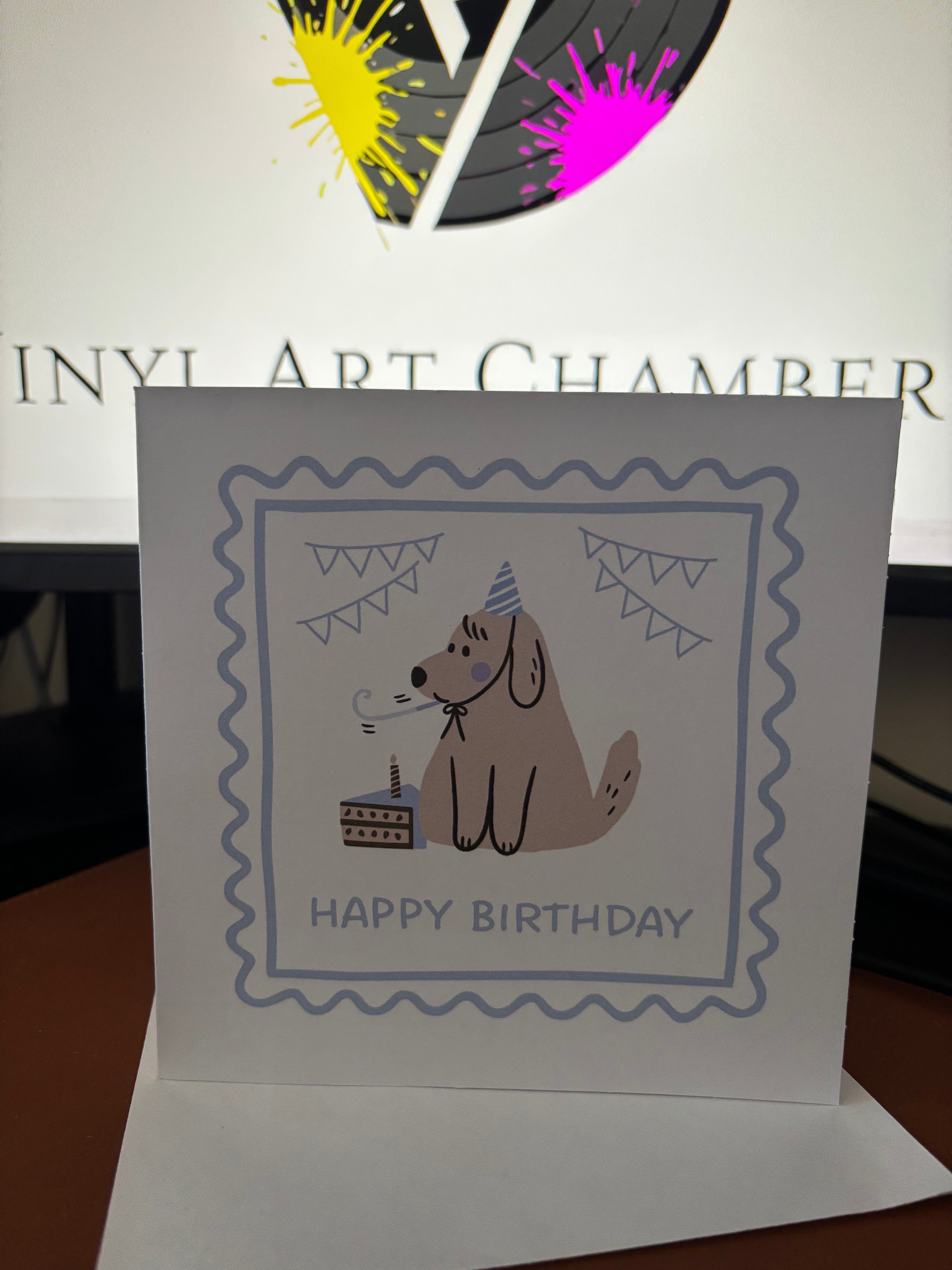 Happy Birthday Greetings Card