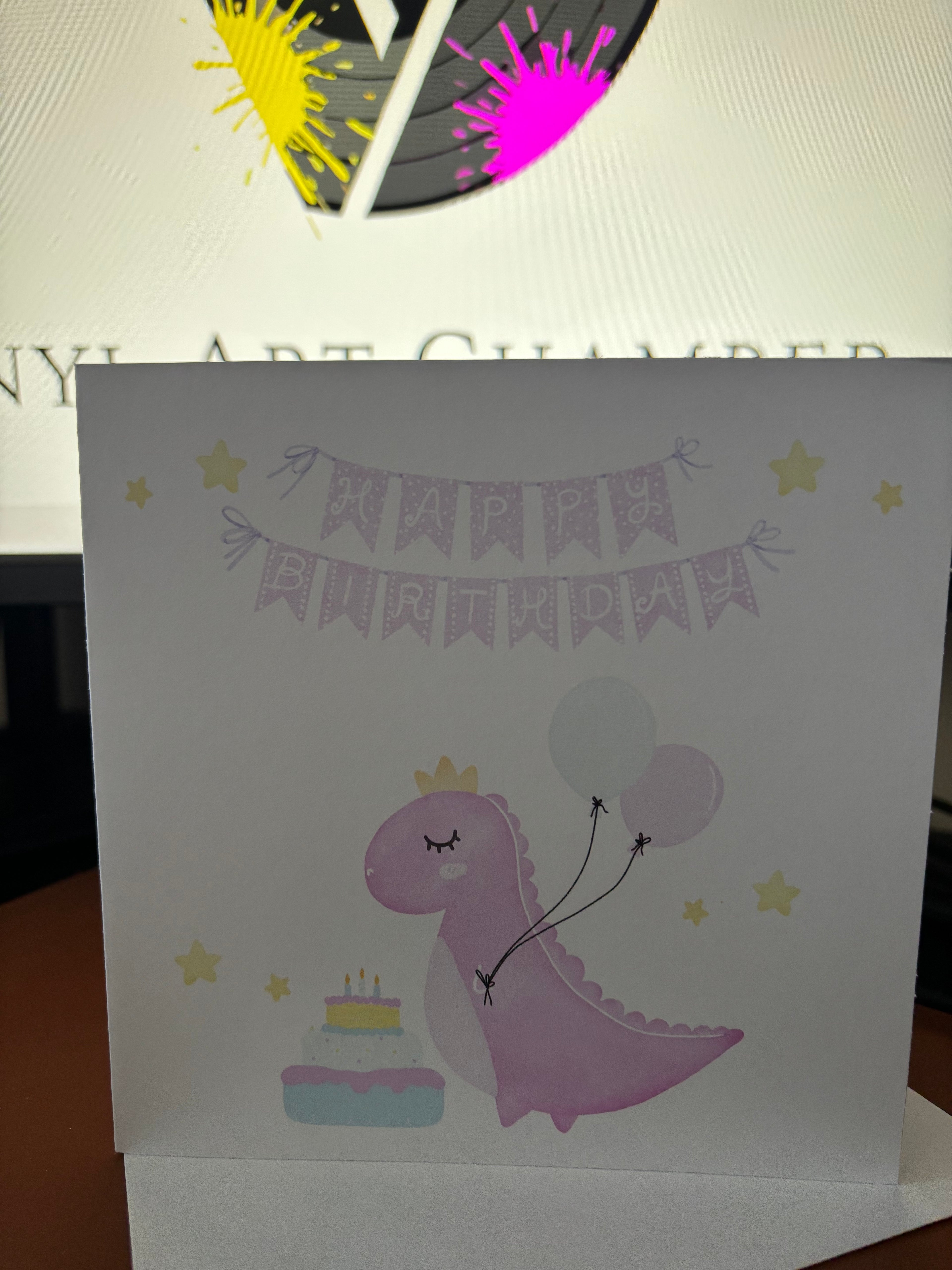 Happy Birthday Greetings Card