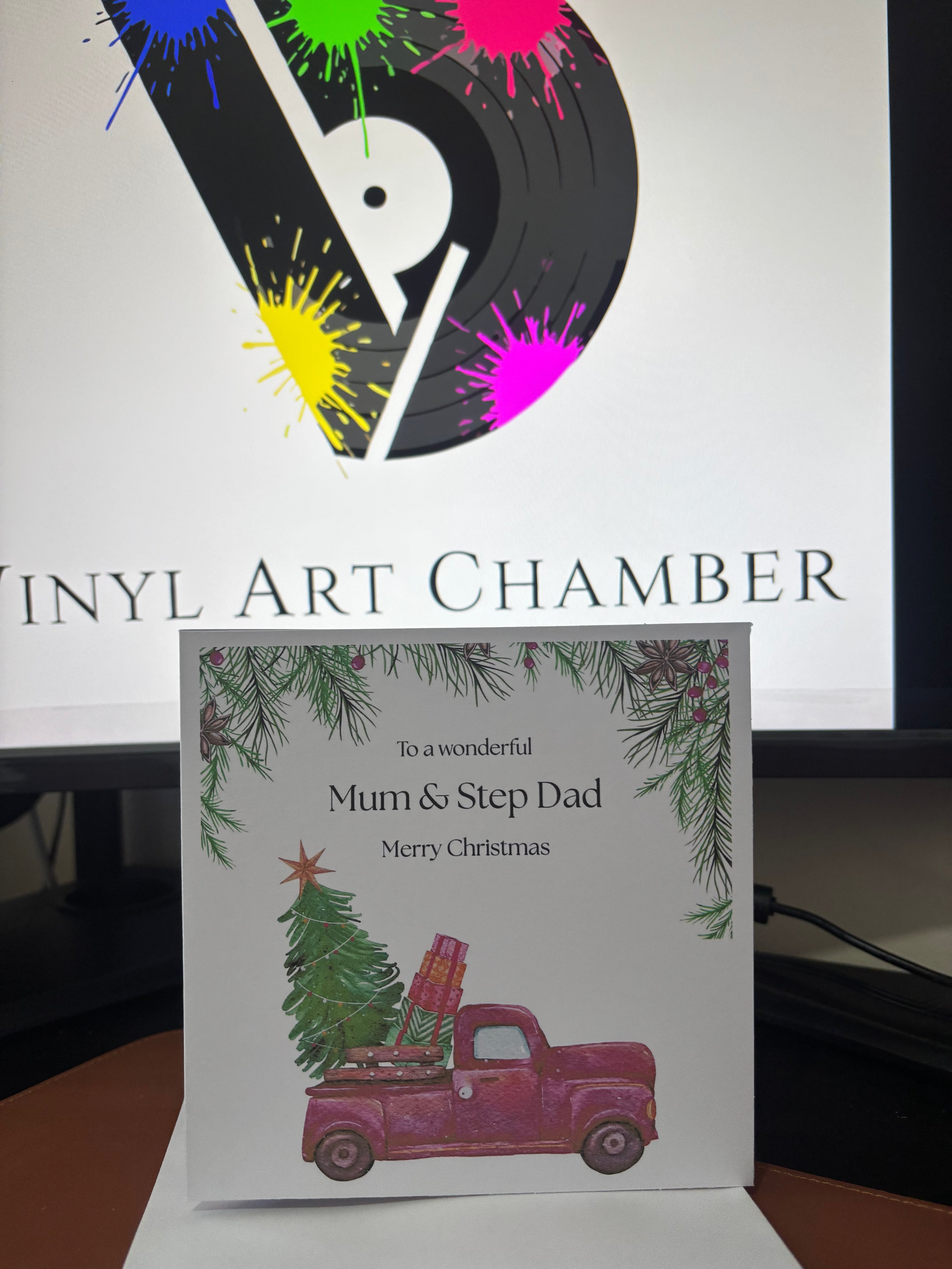 Merry Christmas Greetings Card