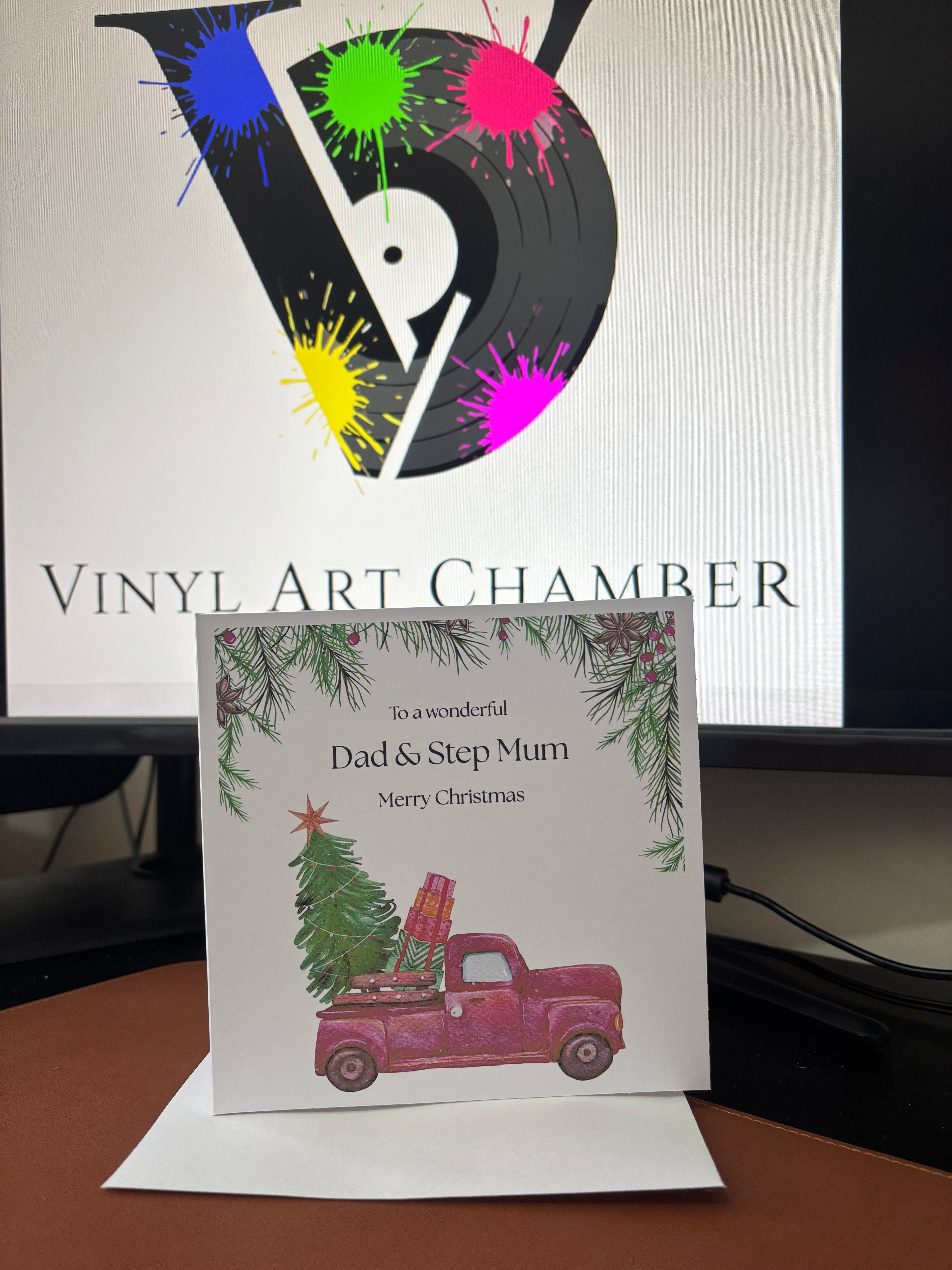 Merry Christmas Greetings Card